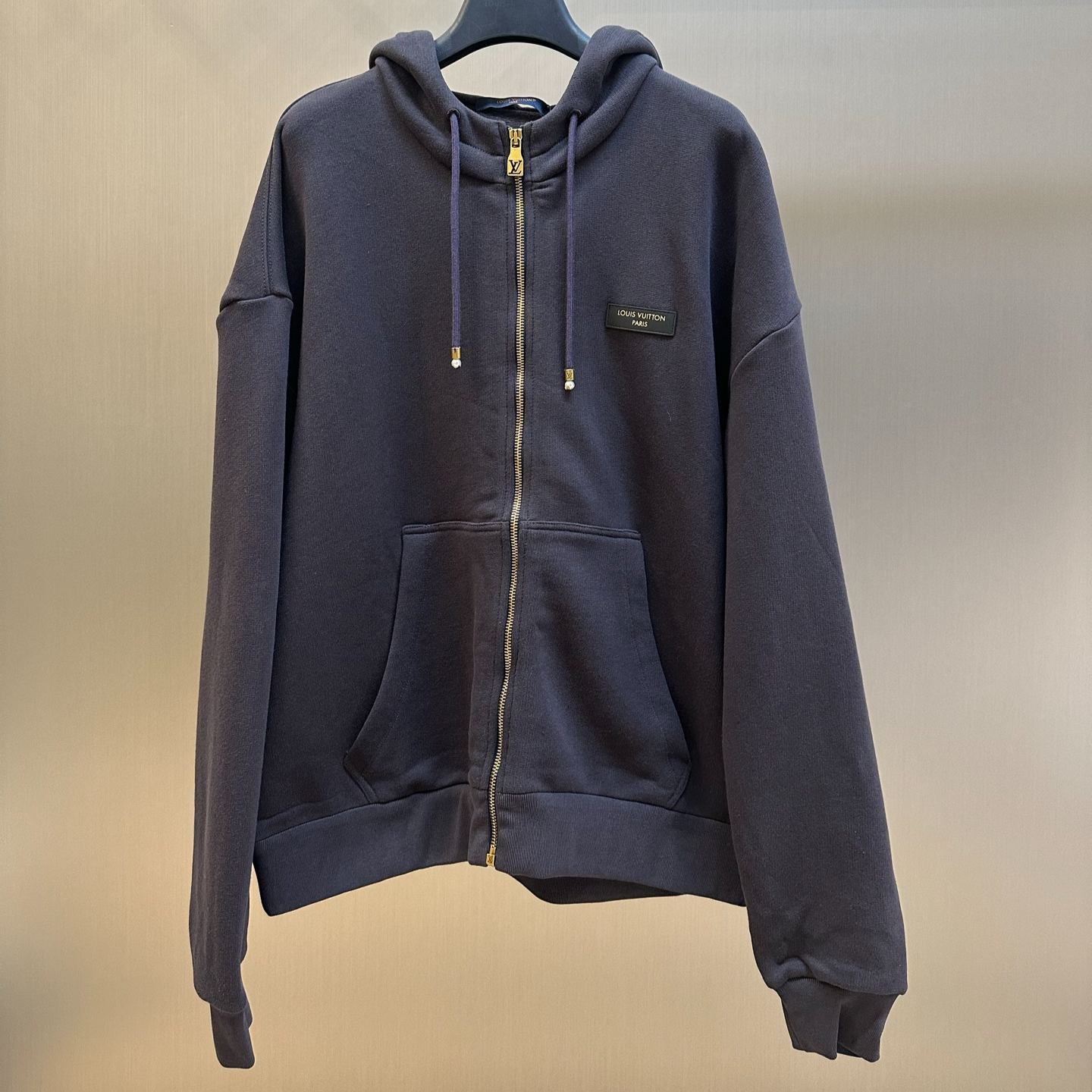 Louis Vuitton Vintage Zip-Up Hooded Jacket（1AJUP8）