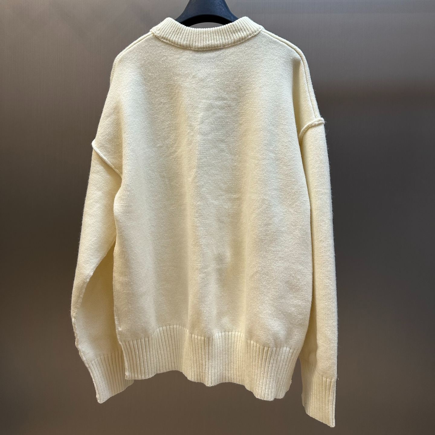 AMI Paris wool Ami De Coeur crewneck sweater（UKS838.018.151）