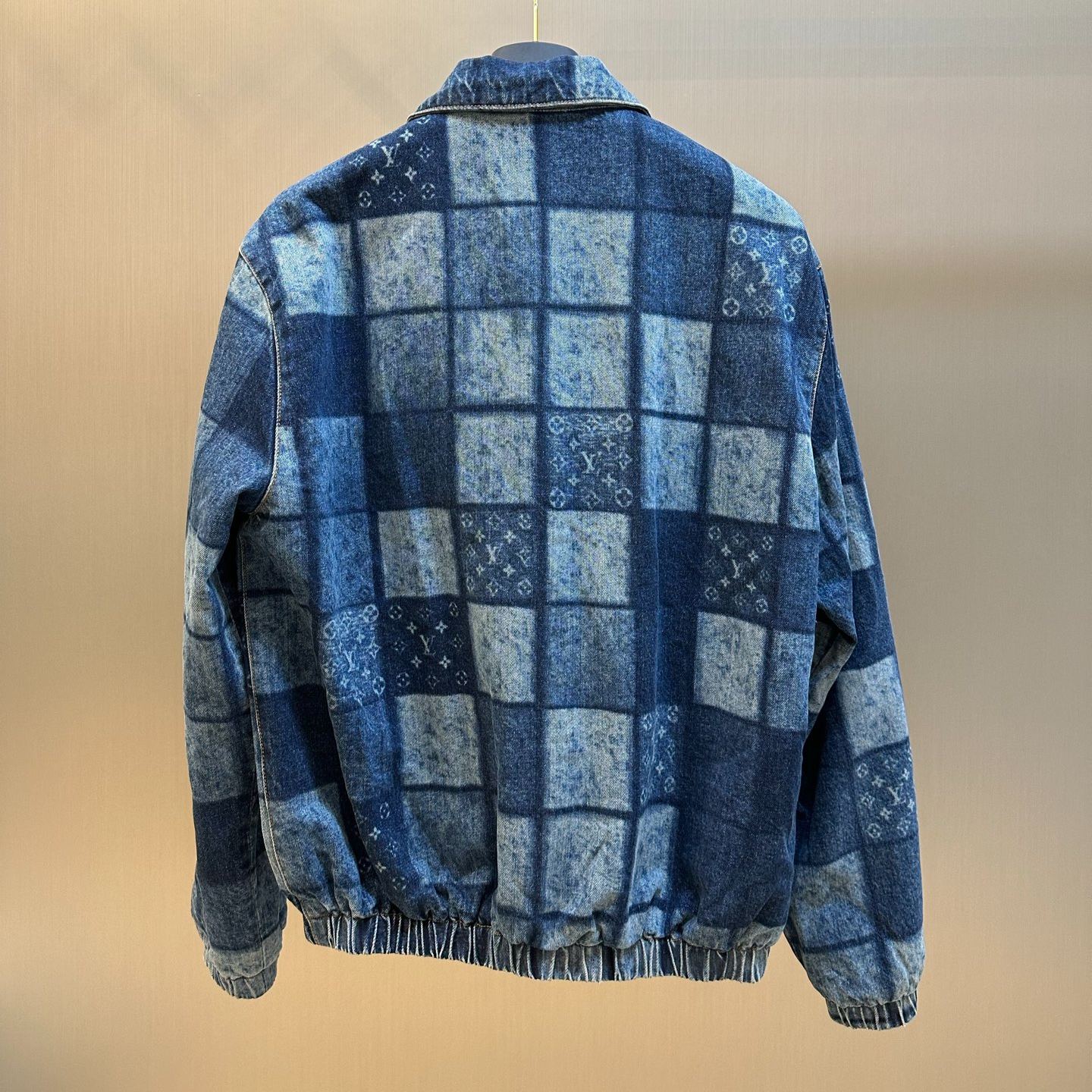 Louis Vuitton Lasered Signature Patchwork Denim Blouson（1AK6J6）