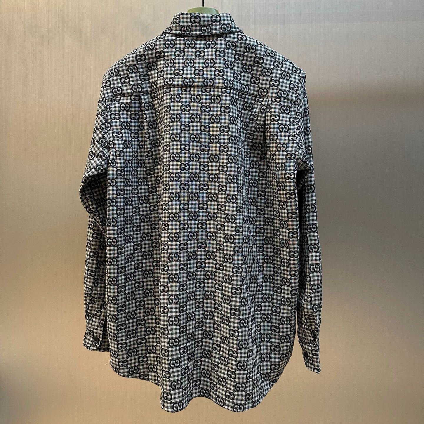 Gucci GG Logo Check Shirt （824030-ZASIZ-1155）