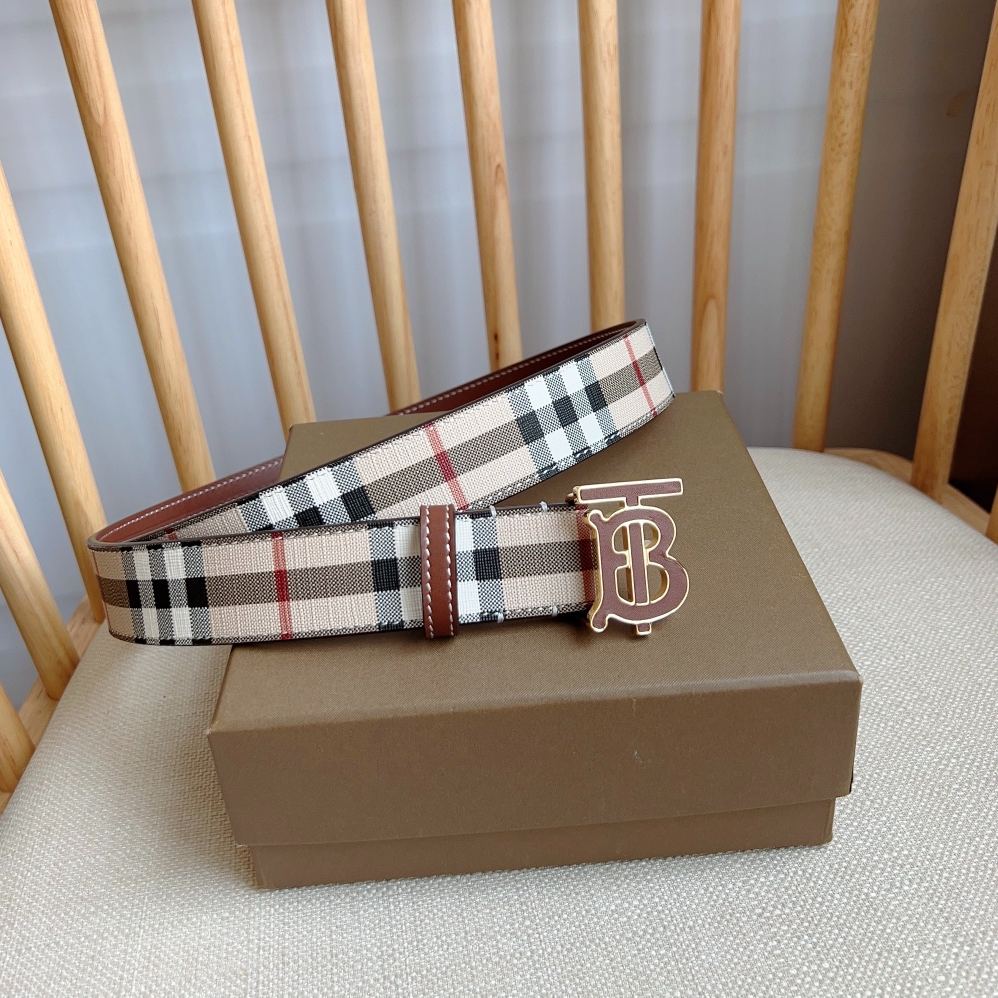 Burberry Leather belt（80704121）