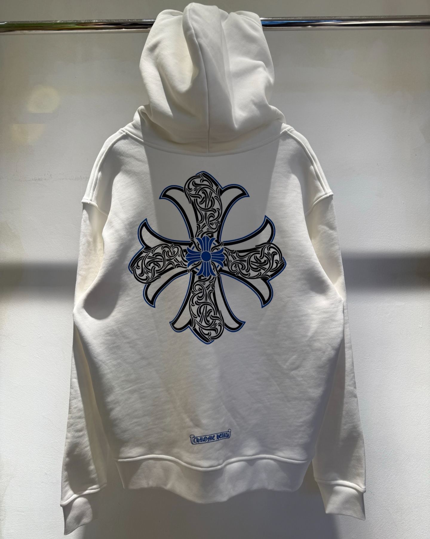 Chrome Hearts Thermal Celtic Cross Zip-Up Hoodie (CH2026922）