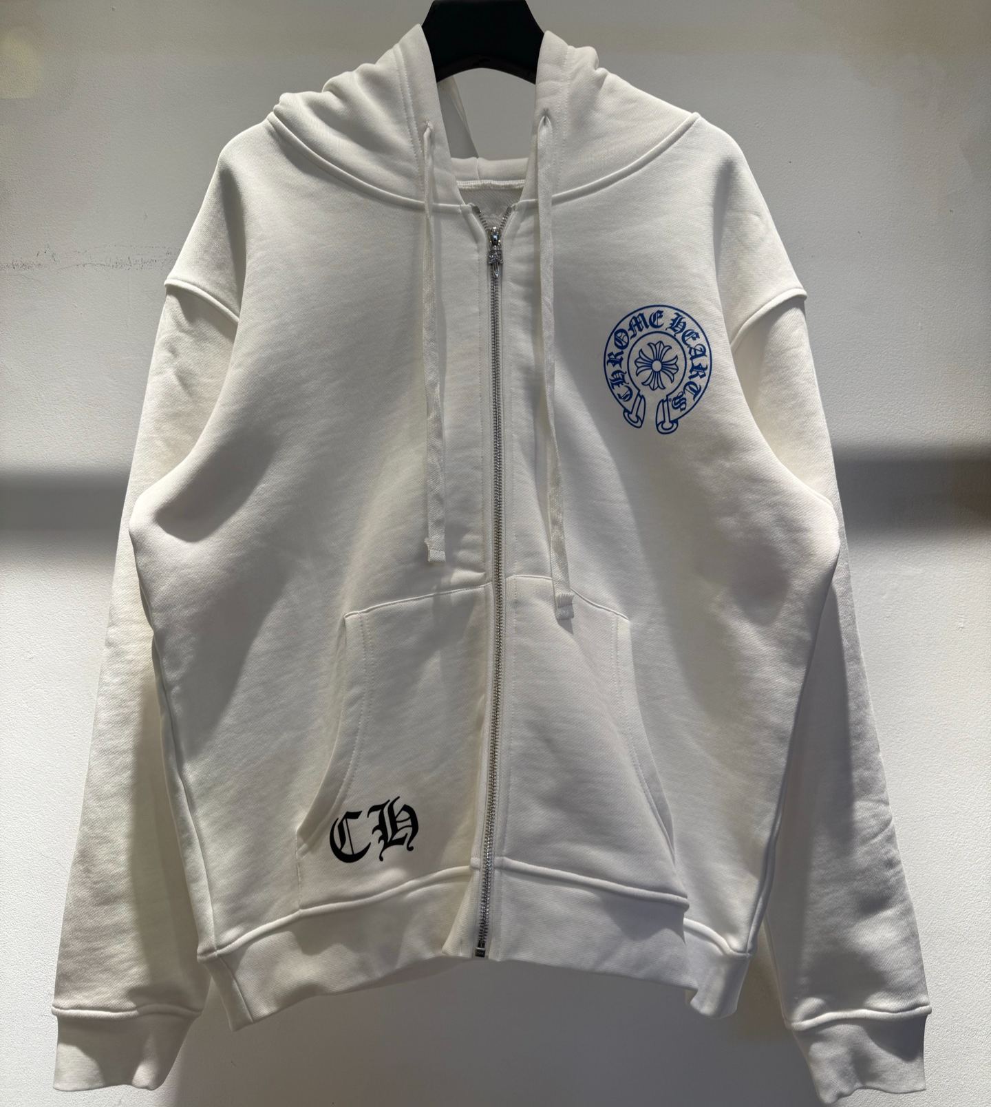 Chrome Hearts Thermal Celtic Cross Zip-Up Hoodie (CH2026922）