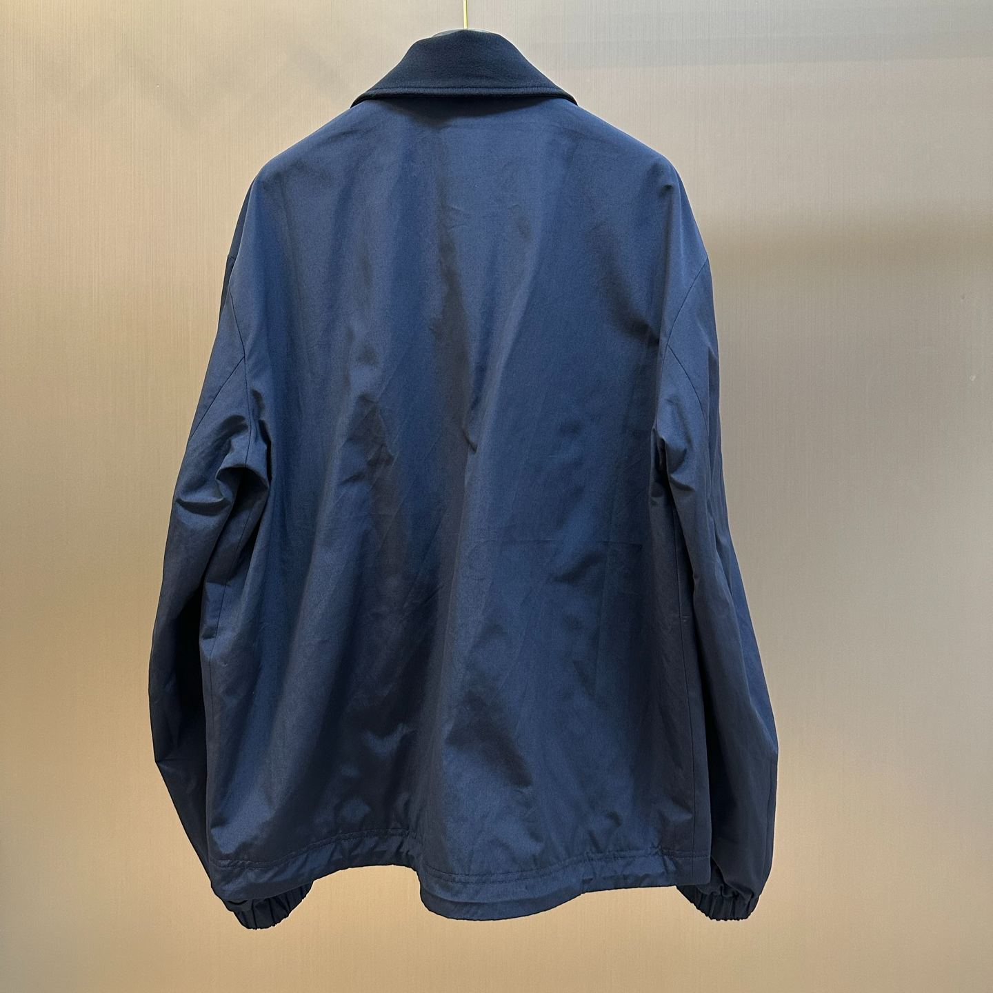 Moncler Men's Blue Arinell Brushed Cotton Shirt Jacket（L10911G000175994S742）