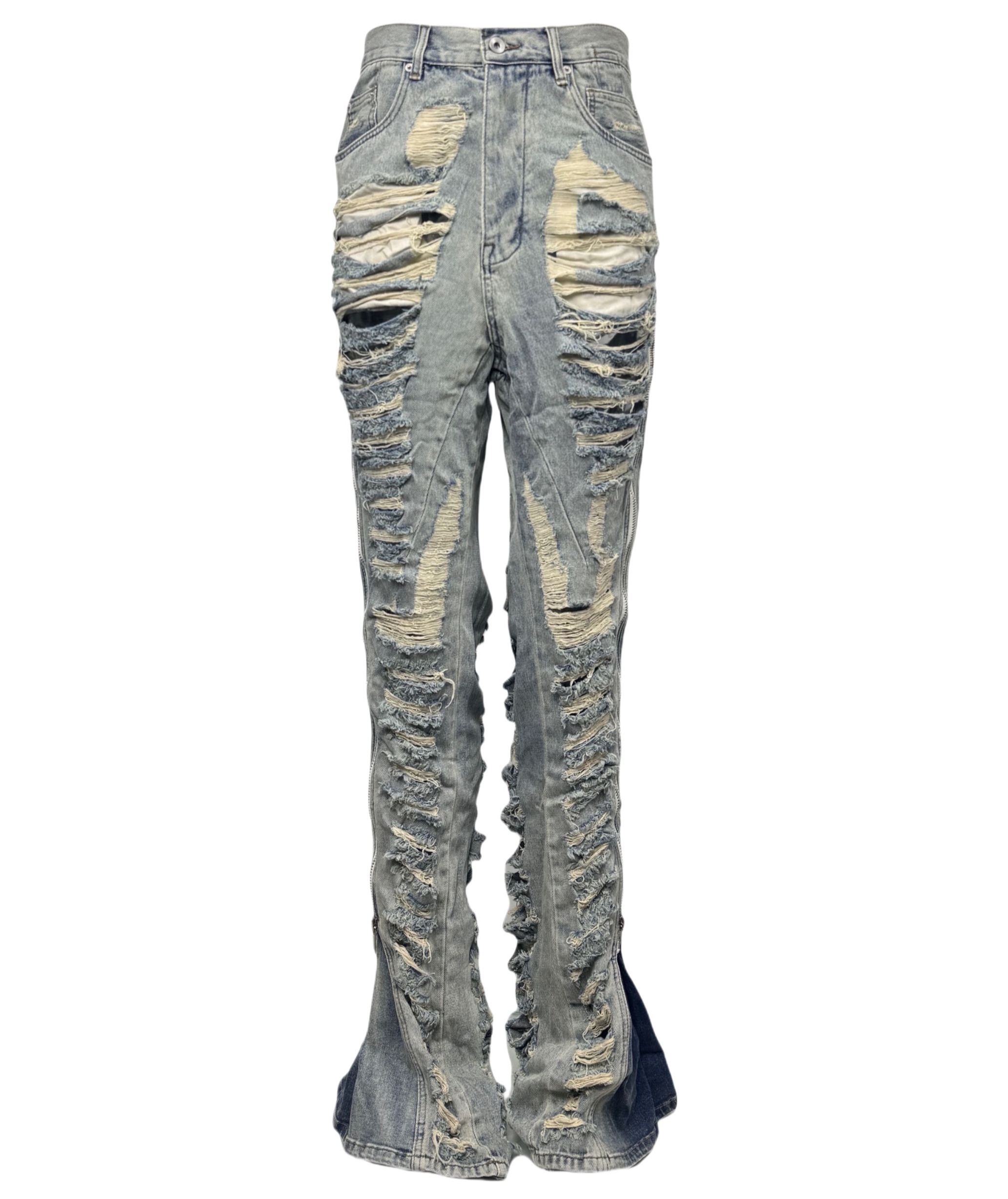 Rick Owens Distressed Jeans（23546488）