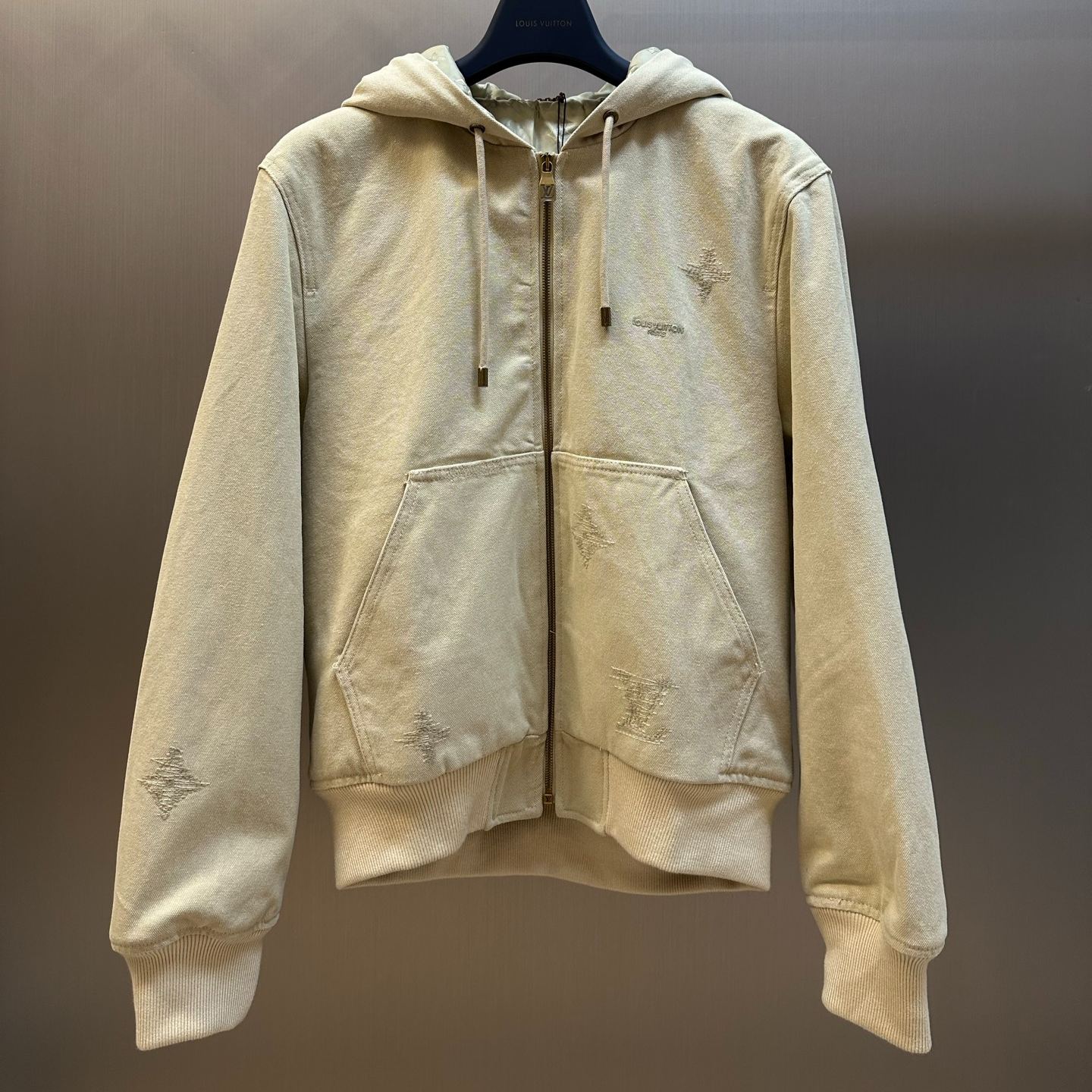 Louis Vuitton Embroidered Signature Hooded Blouson（1AK6JV）