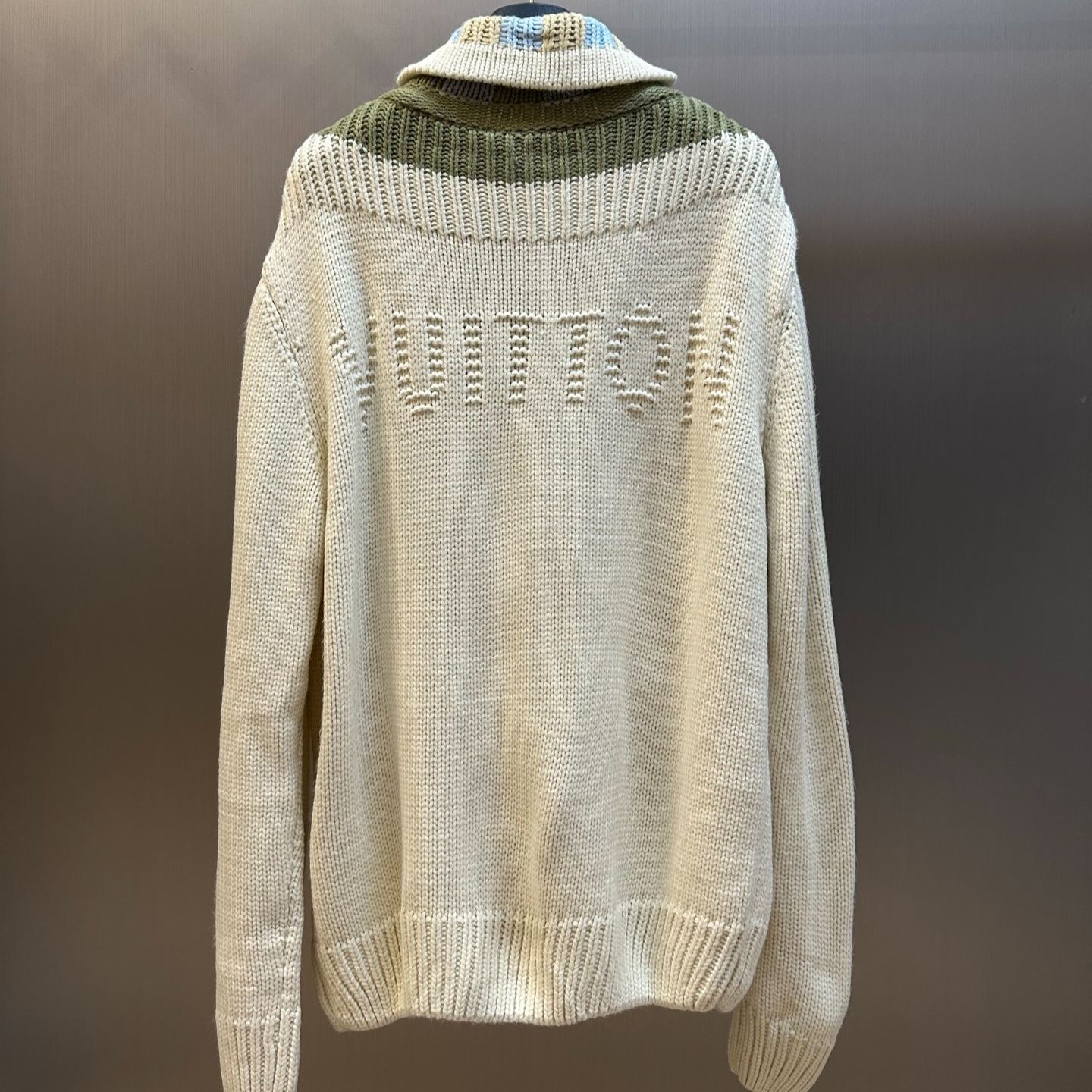 Louis Vuitton Zipped Intarsia Track Top（1AJUVT）