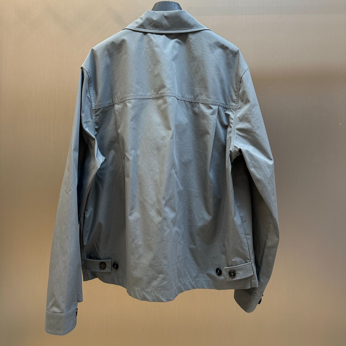 Prada Technical cotton zipper blouson jacket (SGC629_1480_F0D65_S_WM1）