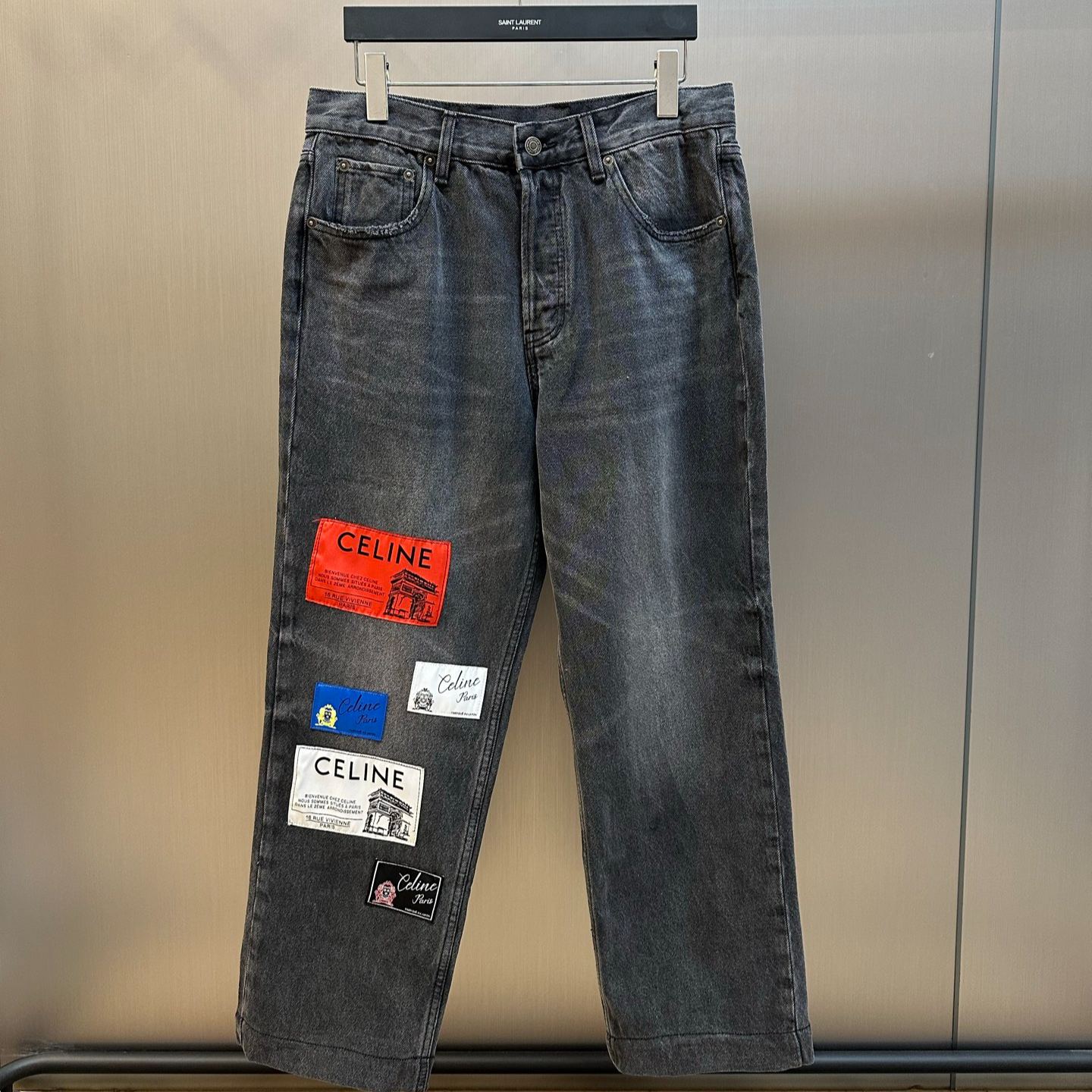 Celine boyfriend jeans 001 IN cotton Denim（RP0ZC932F.GDN6）
