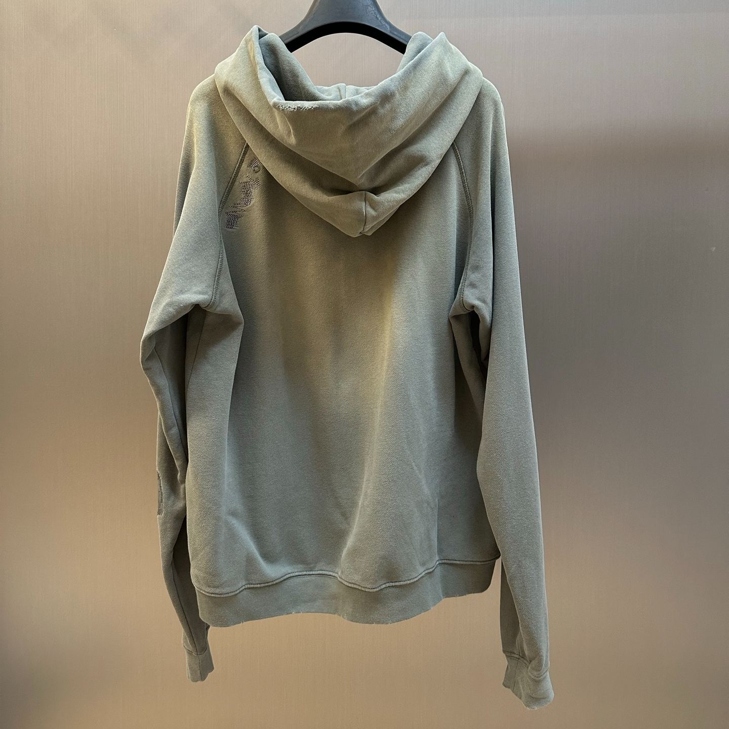 Acne Studios patchwork fleece hoodie (FN-UX-SWEA000109）