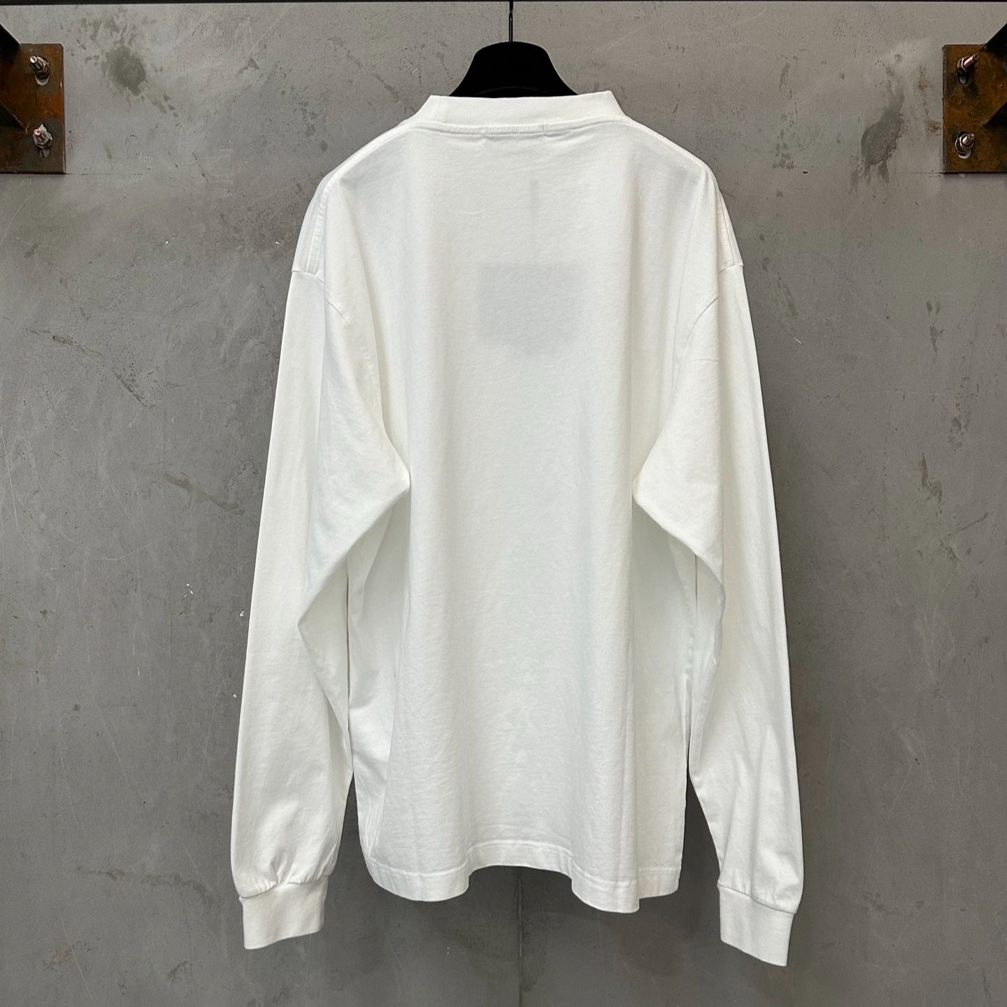 Prada Long-sleeved cotton T-shirt (UJL47D_6281_F0009_S_OOO）