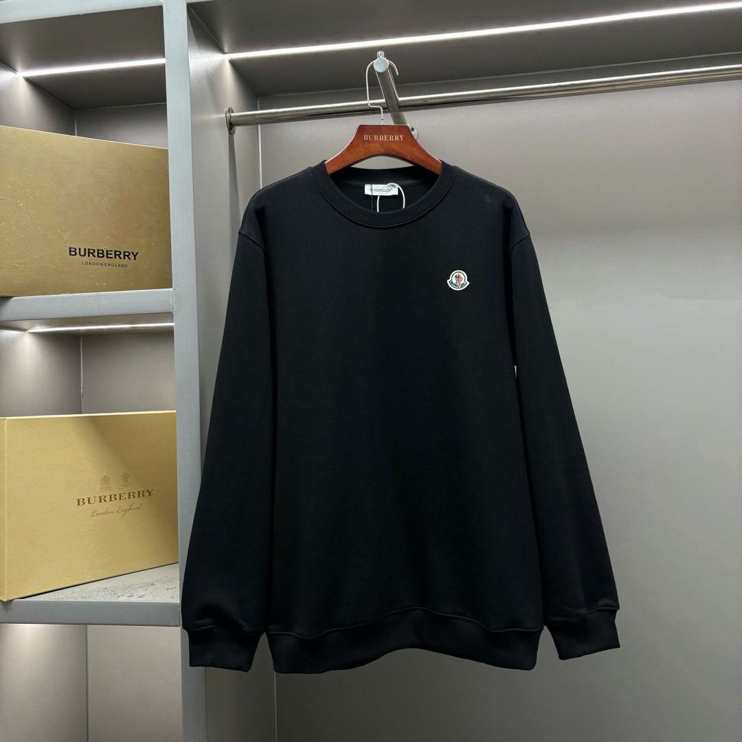 Moncler logo-patch sweatshirt（L10918G00051809KR）