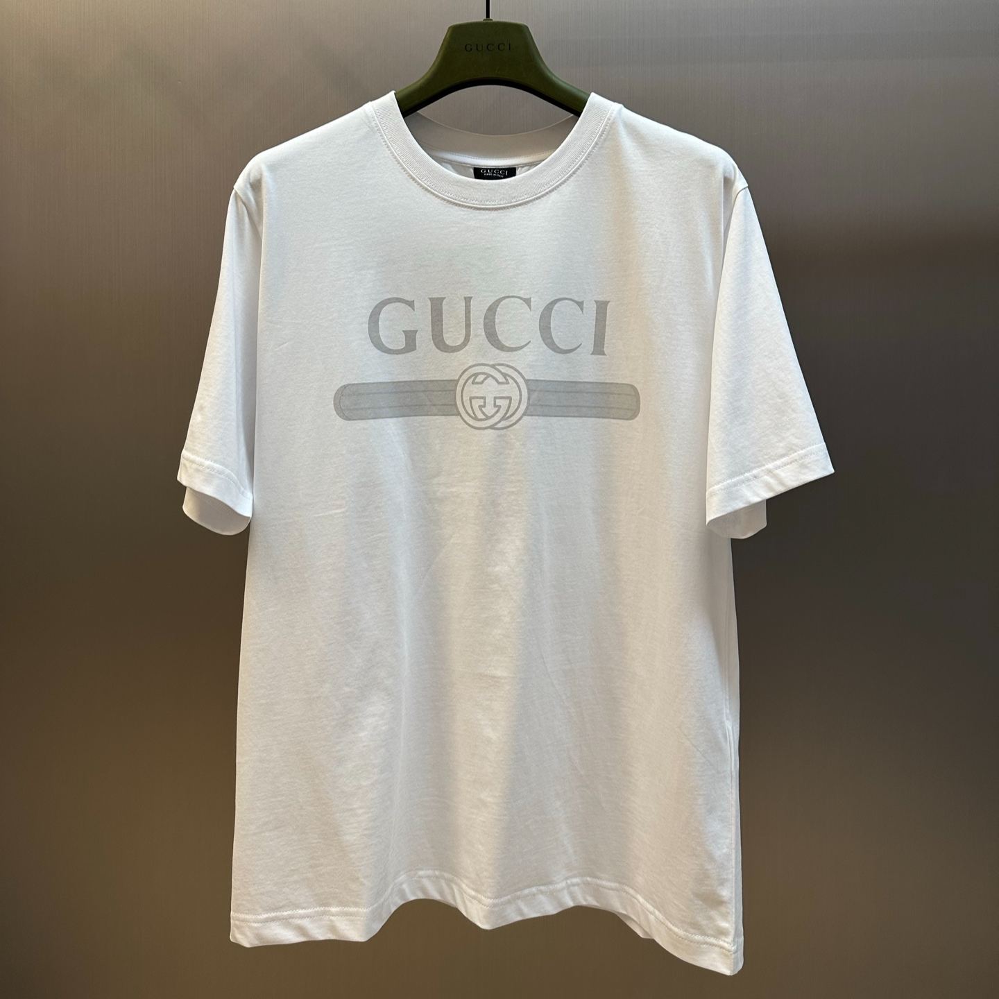 Gucci Cotton jersey T-shirt with print（A0095J XJH5Y 1152）