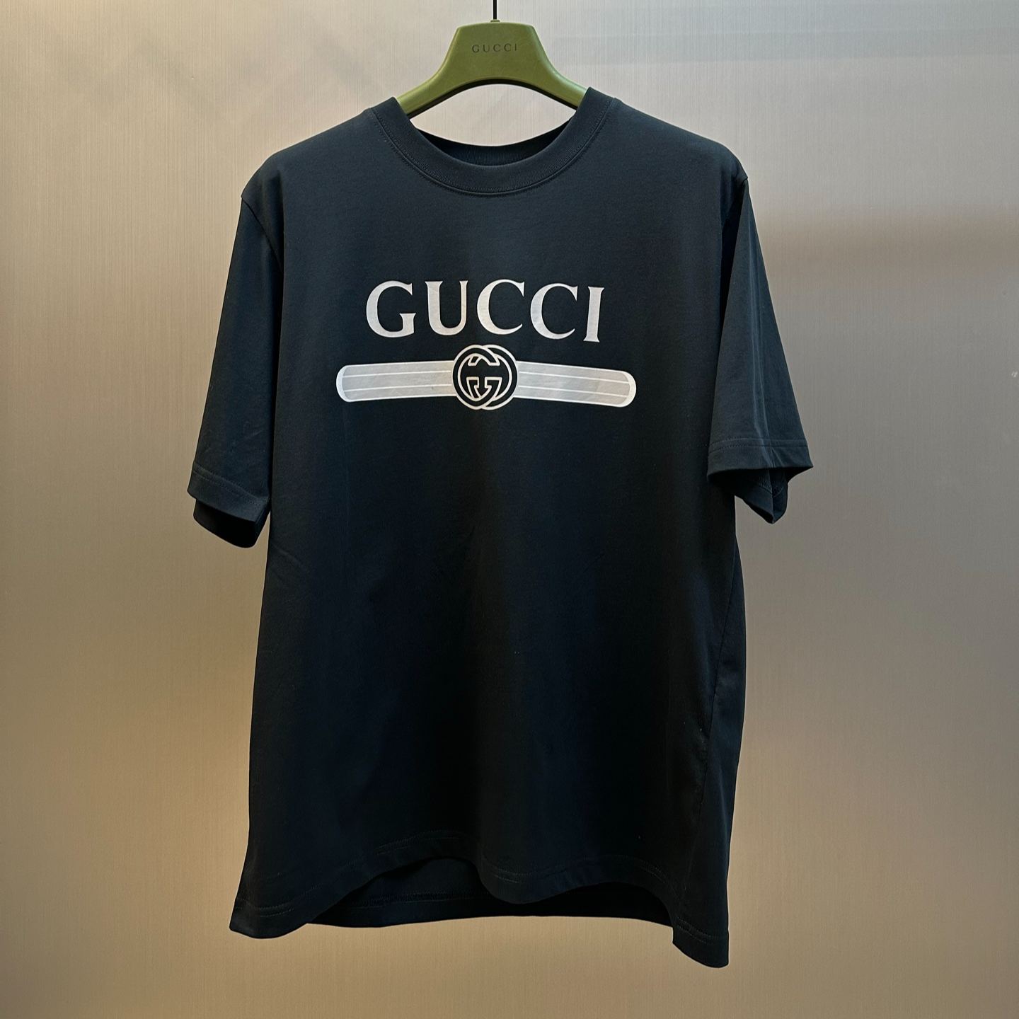 Gucci Cotton jersey T-shirt with print（A0095J XJH5Y 1152）