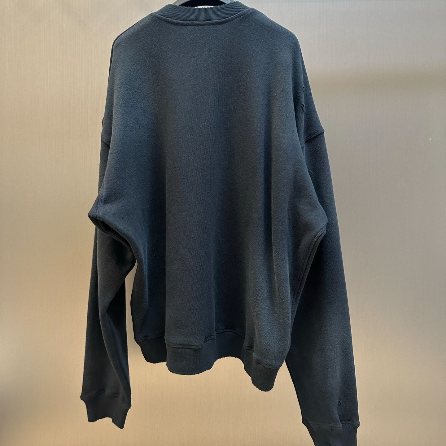Acne Studios fleece logo sweatshirt (AI0181-AEG）
