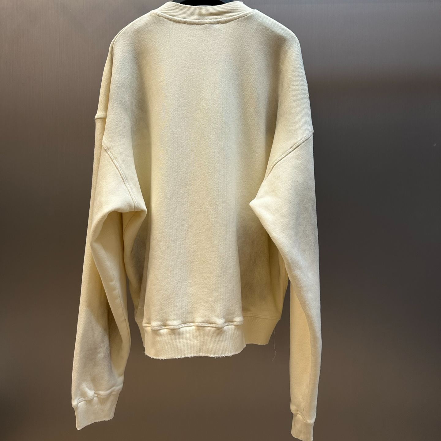 Acne Studios fleece logo sweatshirt (AI0181-AEG）
