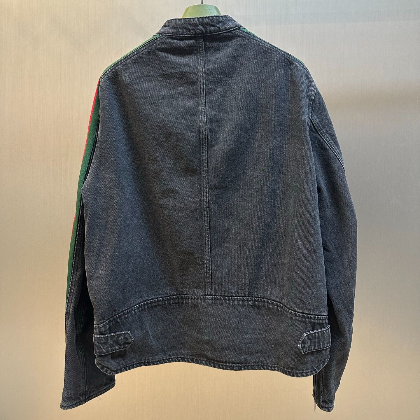 Gucci Cotton Denim Biker Jacket（872075 XDDHQ 1000）