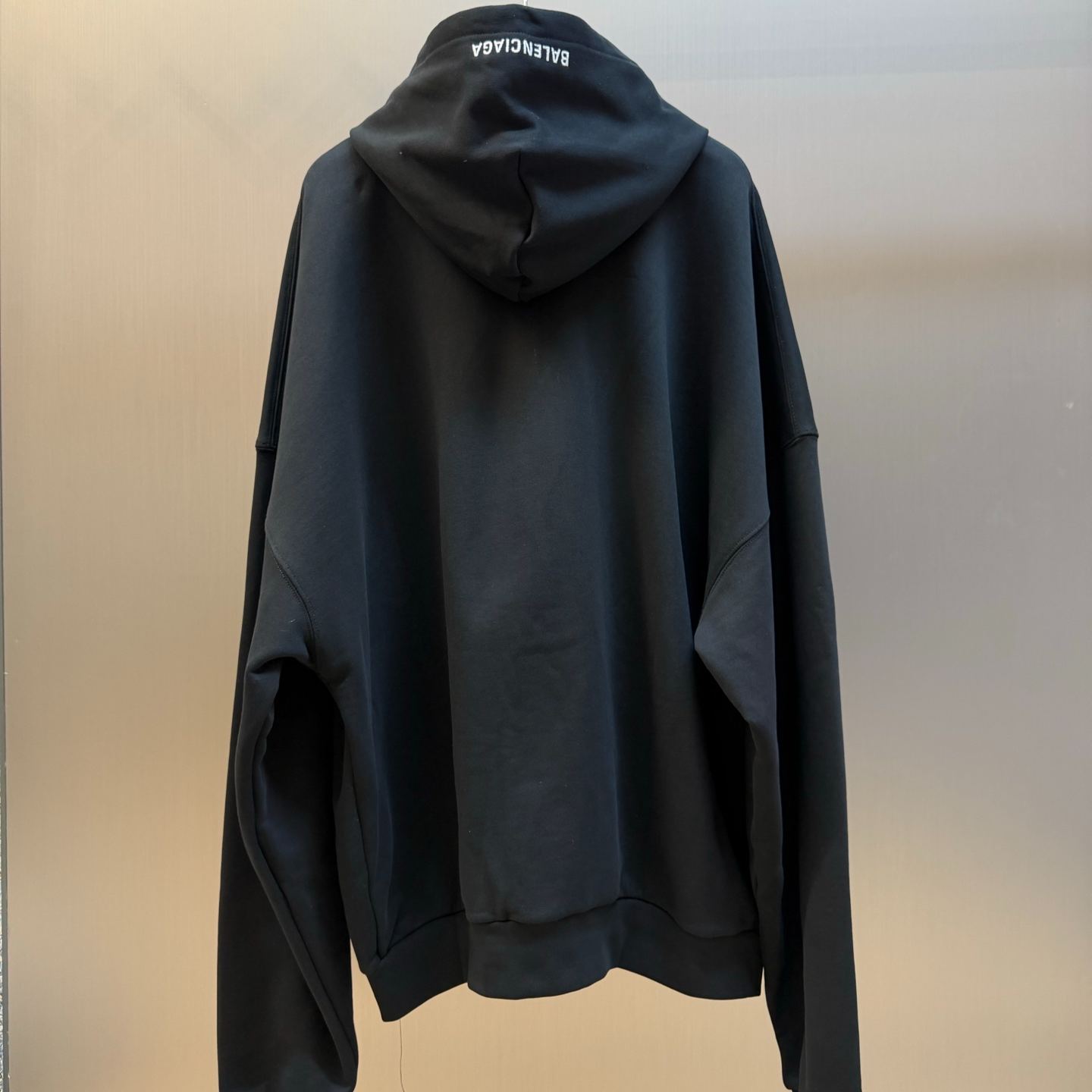 Balenciaga Stained Glass Oversized Zip-Up Hoodie (A009EATVVA61000）