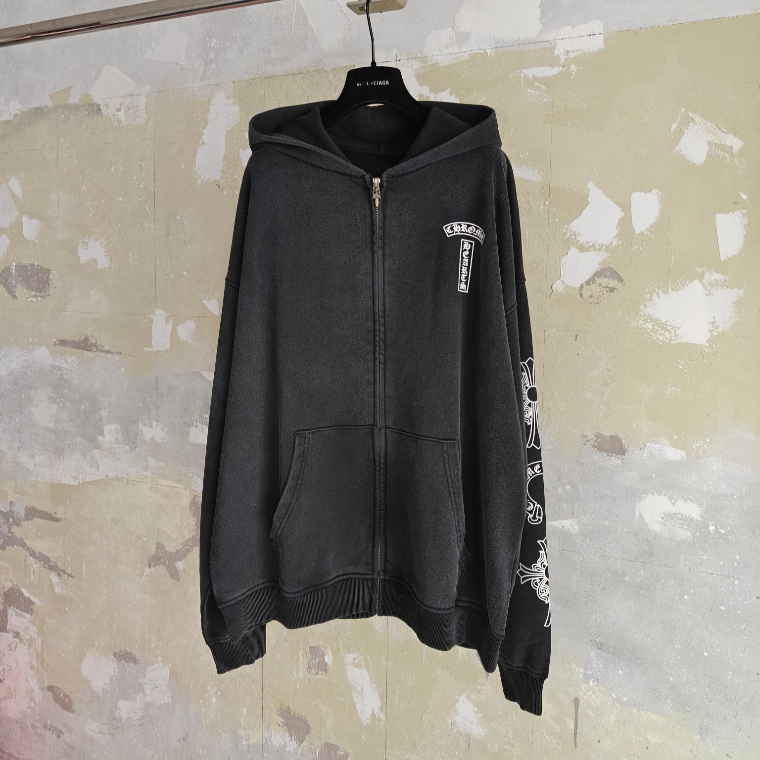 Chrome Hearts Soap & Water Zip Hoodie (CH20269143）
