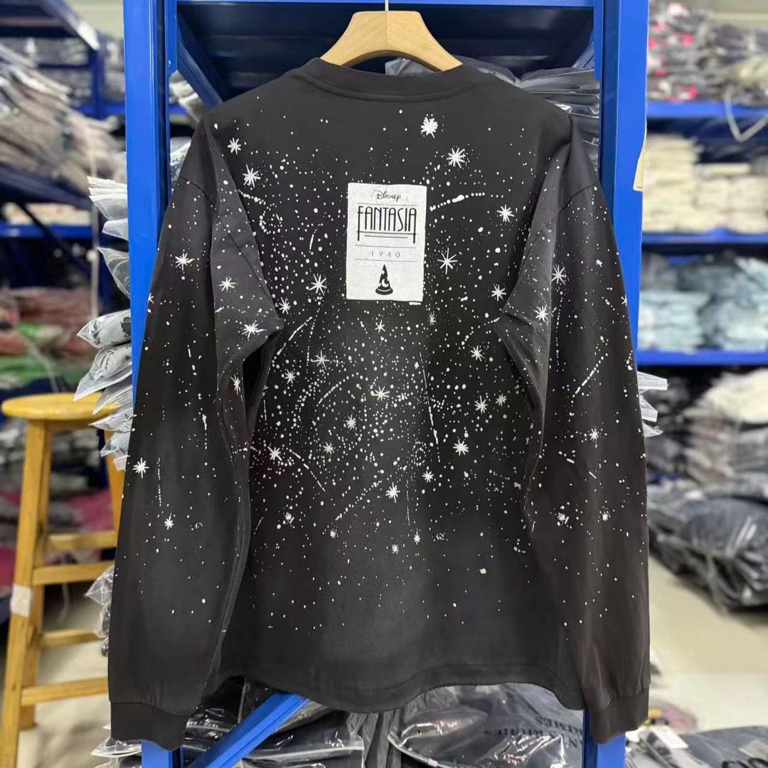 SAINT Mxxxxxx x Disney DSNY LS T-Shirt/Fantasia "Black" (SM-MK1-0000-C90）