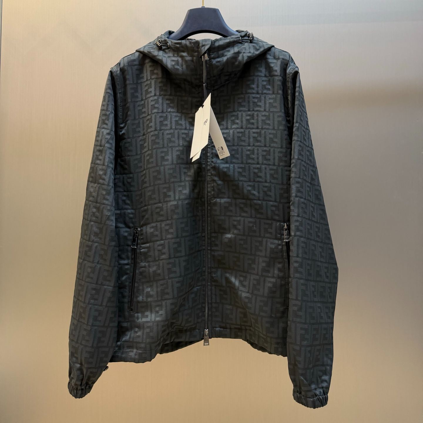 FENDI FF Zucca Jacquard nylon jacket（FW1463AMYBF0QA1）