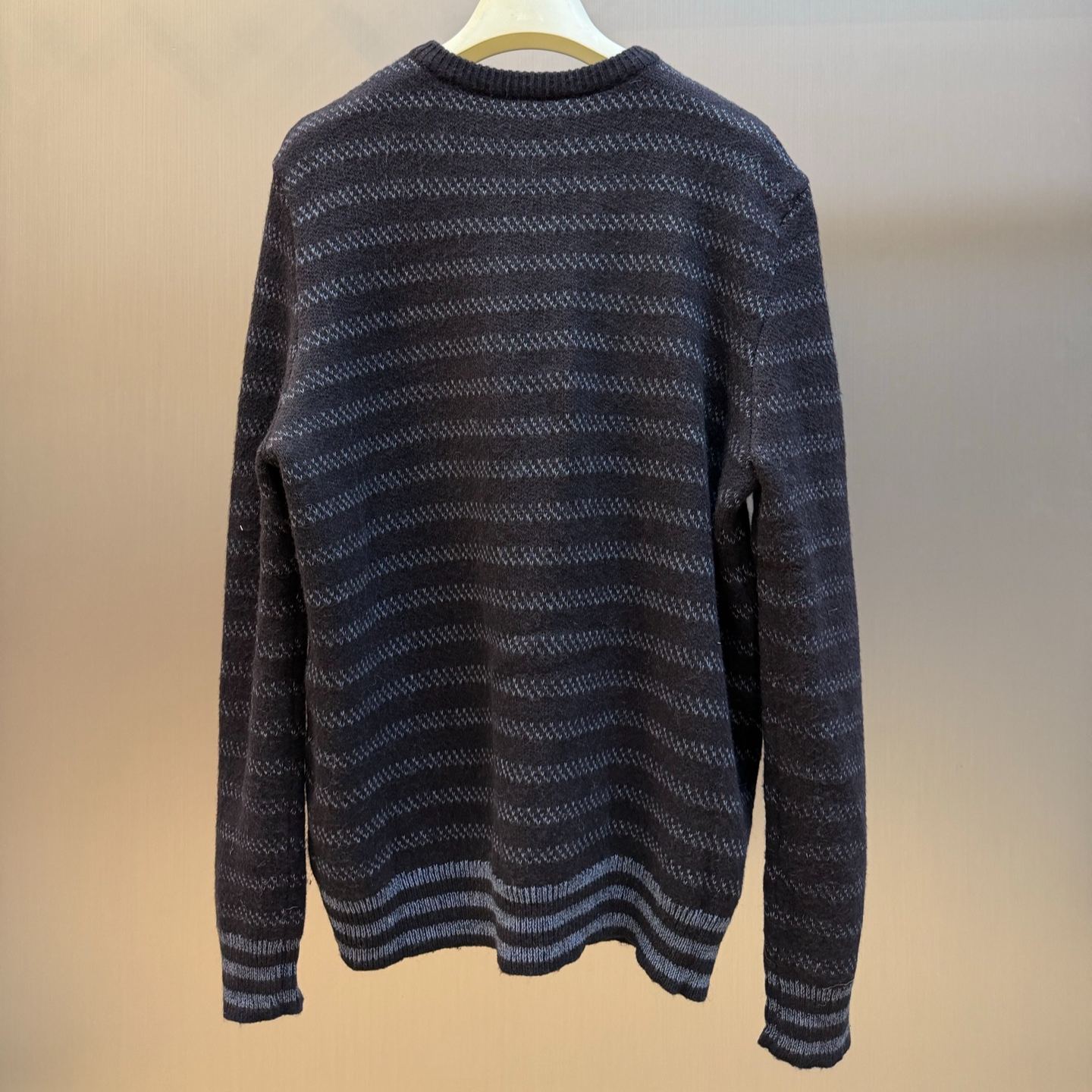 Loewe Striped sweater with embroidered logo (H526Y14KMA9602）