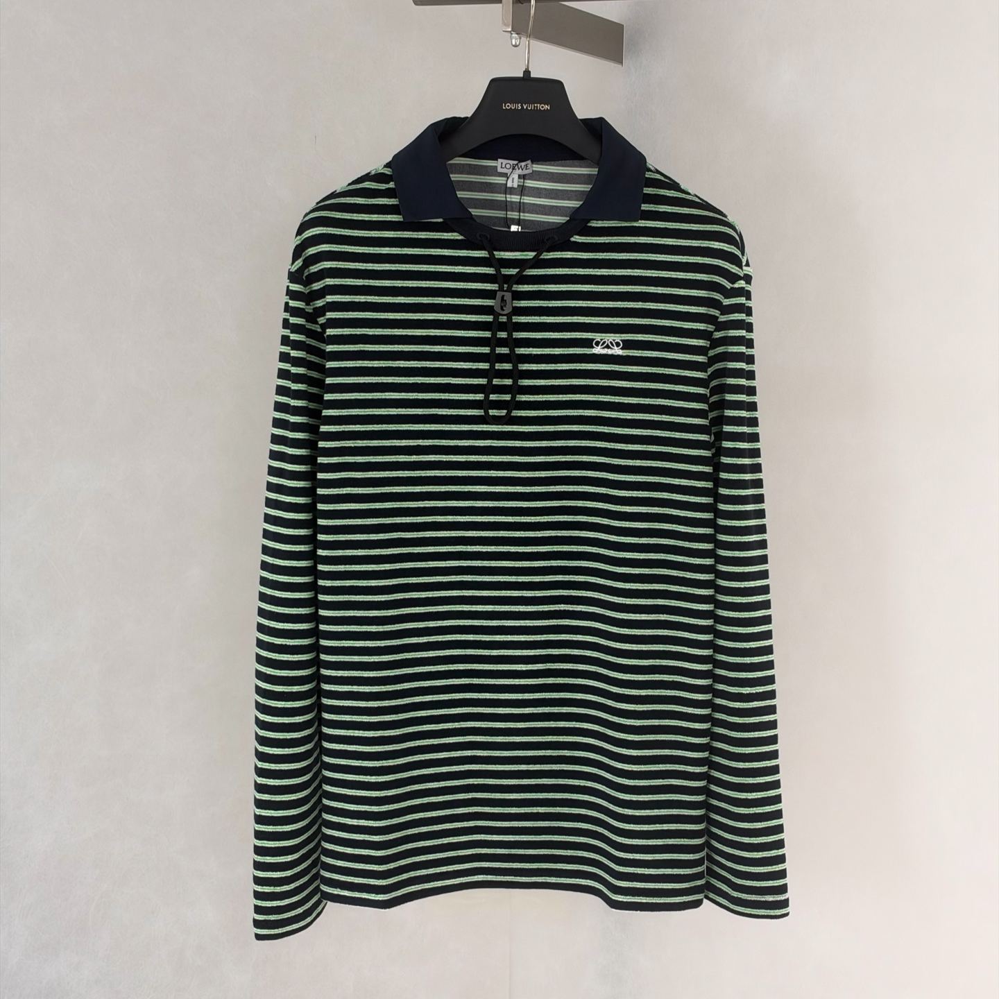 Loewe Cotton Terry Long-Sleeve T-Shirt (H526Y24J35）