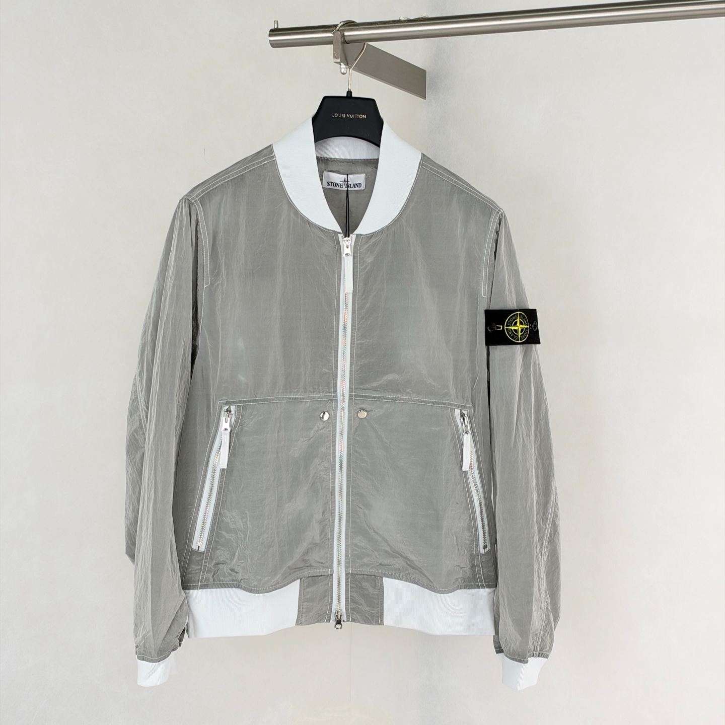 Stone Island Nylon Metal Men's Bomber Jacket（K1S154100019S0020-V0061）