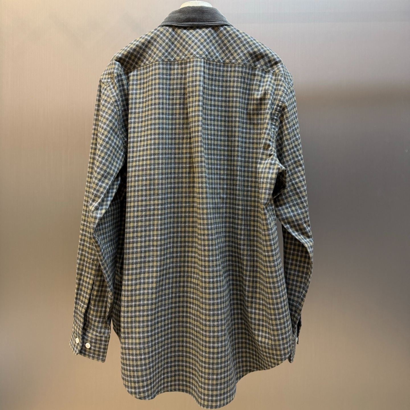 MiuMiu Checked flannel shirt（MK2010-6210-F068U-S-OOO）