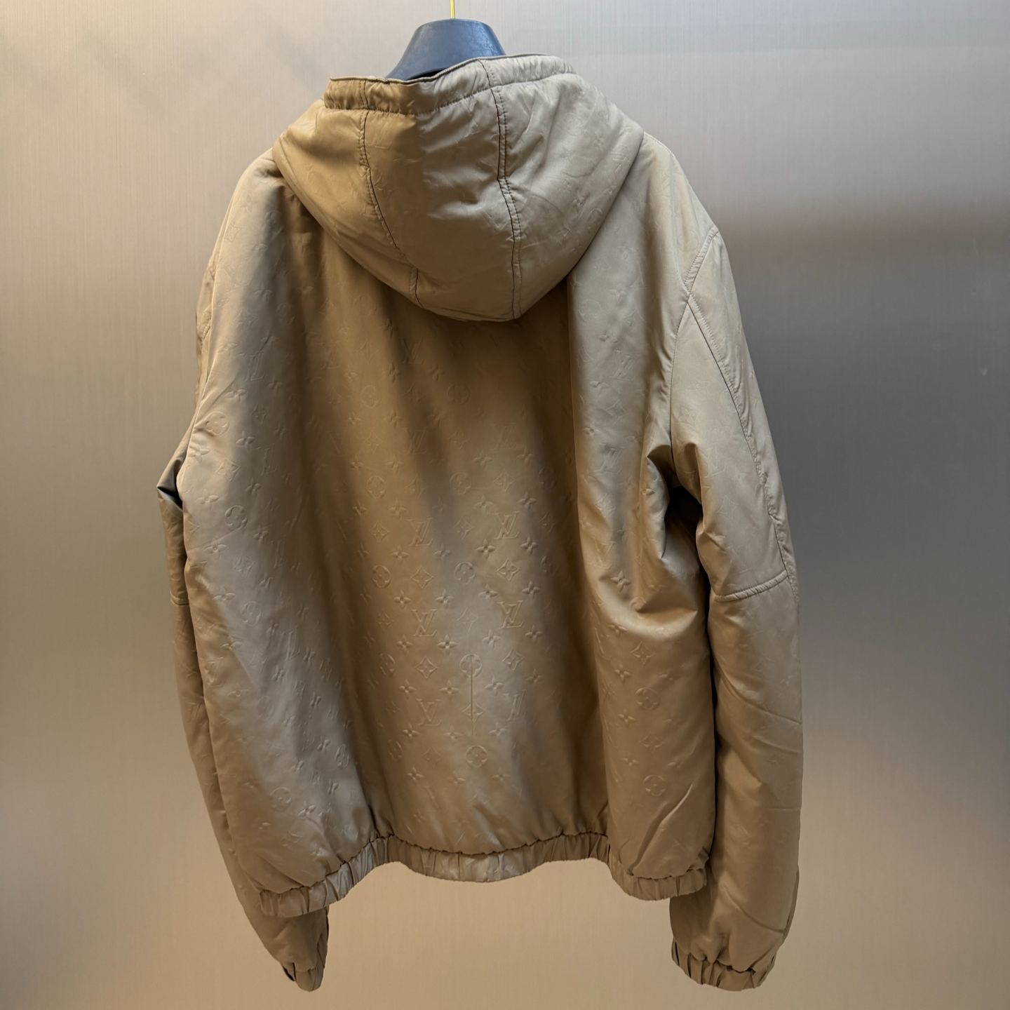 Louis VuittonMonogram Embossed Suede Hoodie（1AKLMQ）
