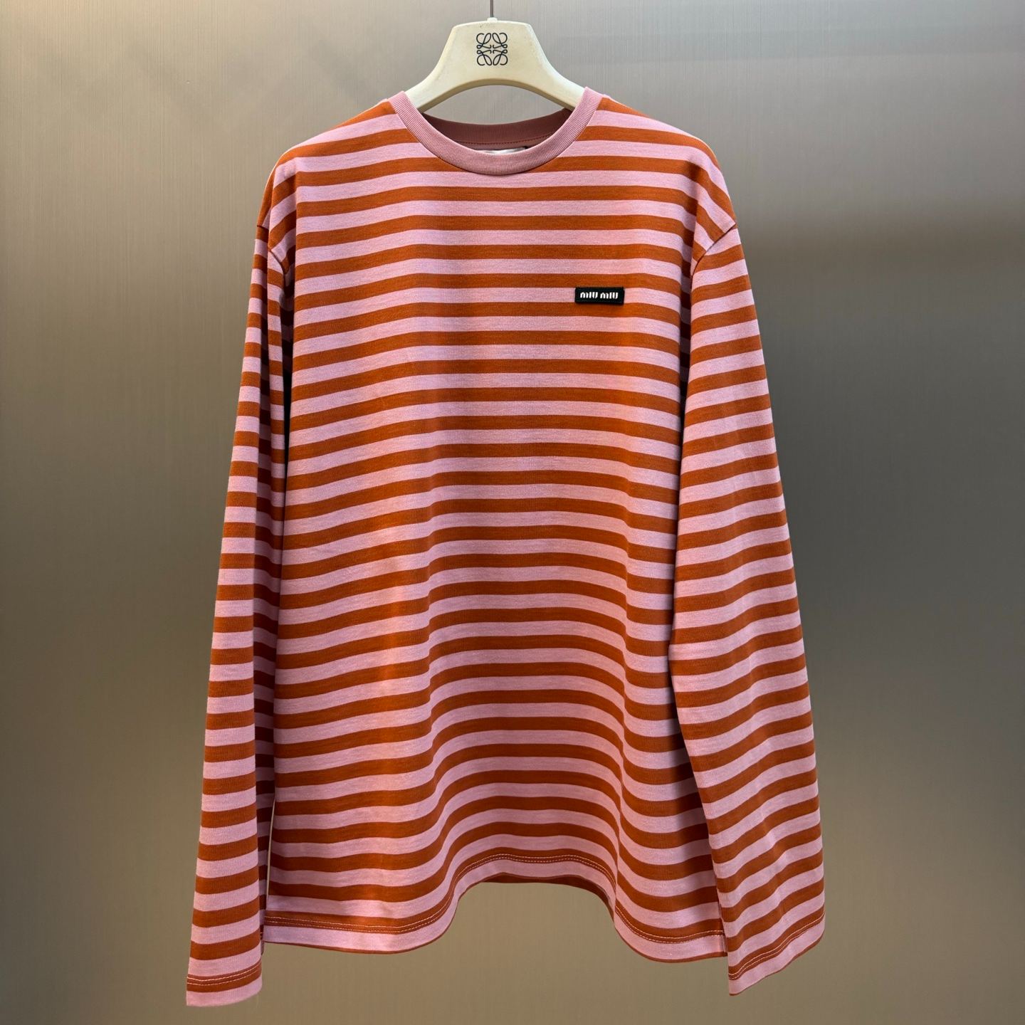 Miu Miu T-Shirt aus Jersey（MJLB09_60K8_F05YA_S_OOO)
