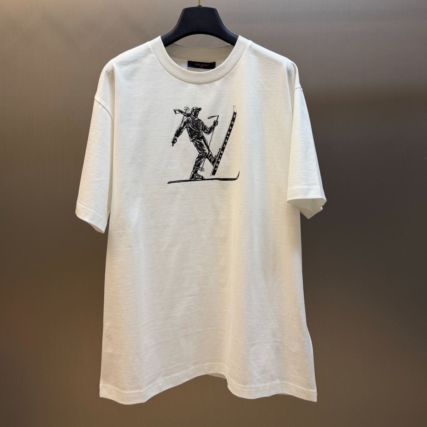 Louis Vuitton Printed Signature Short-Sleeved T-Shirt（1AL1OS）