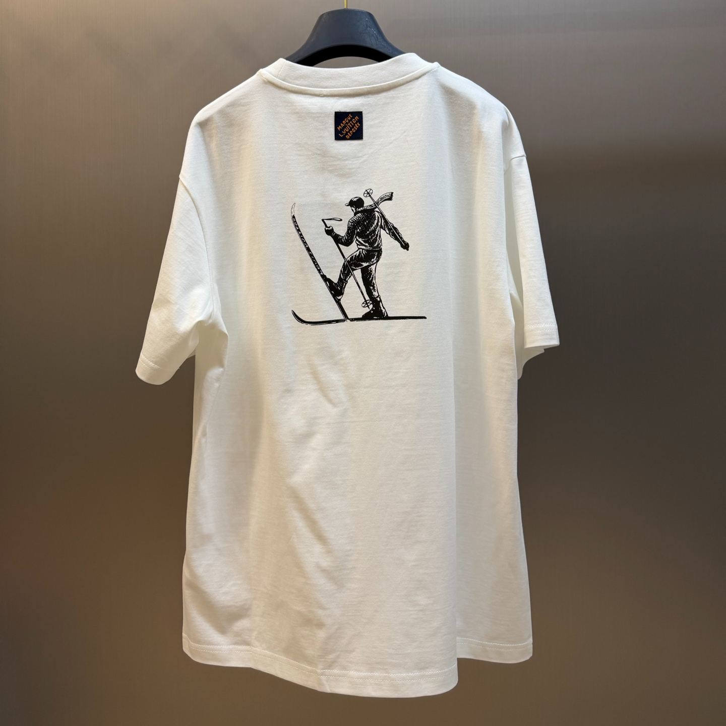 Louis Vuitton Printed Signature Short-Sleeved T-Shirt（1AL1OS）