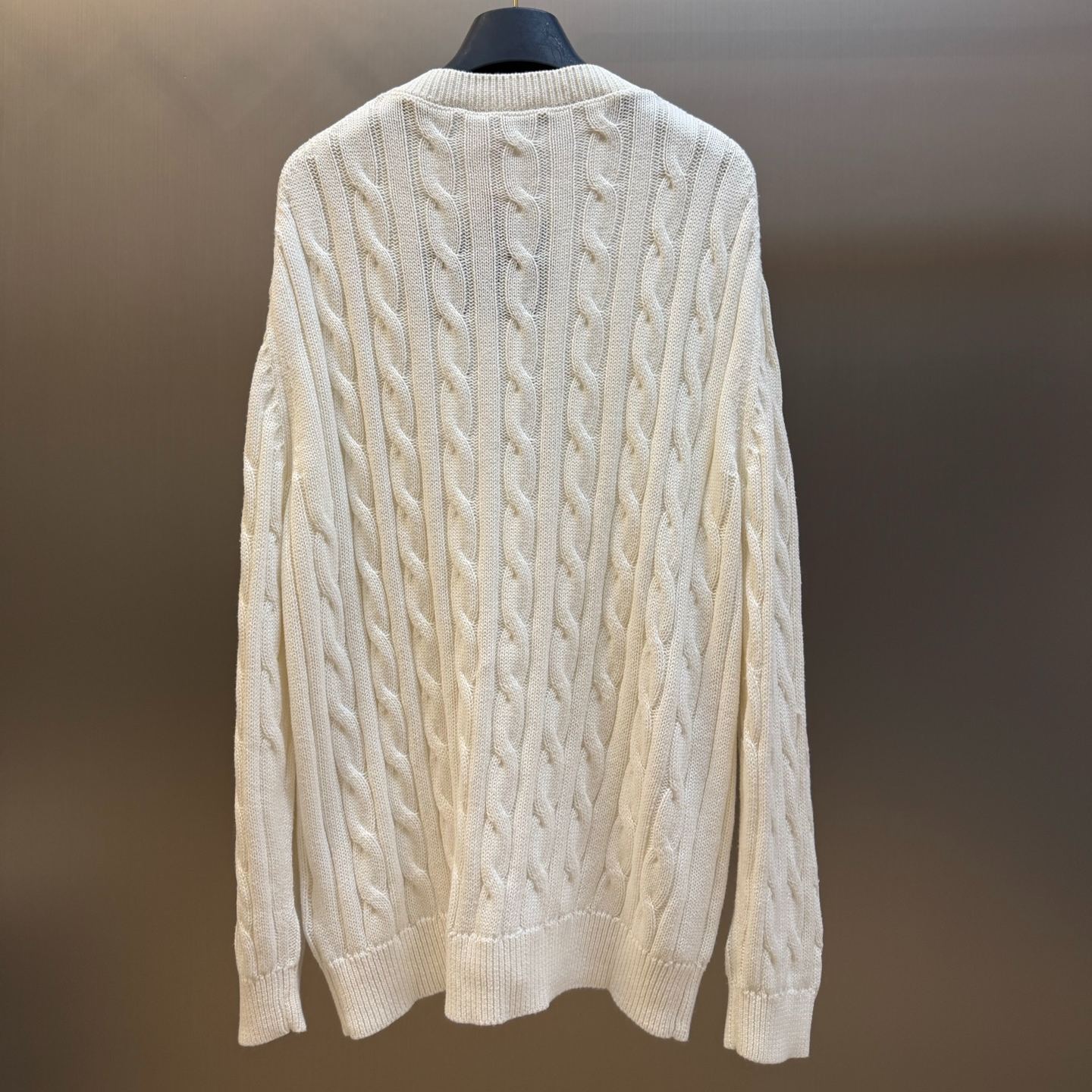 Prada Cable-Knit Cotton Cardigan (P25O34SOOO19VL）