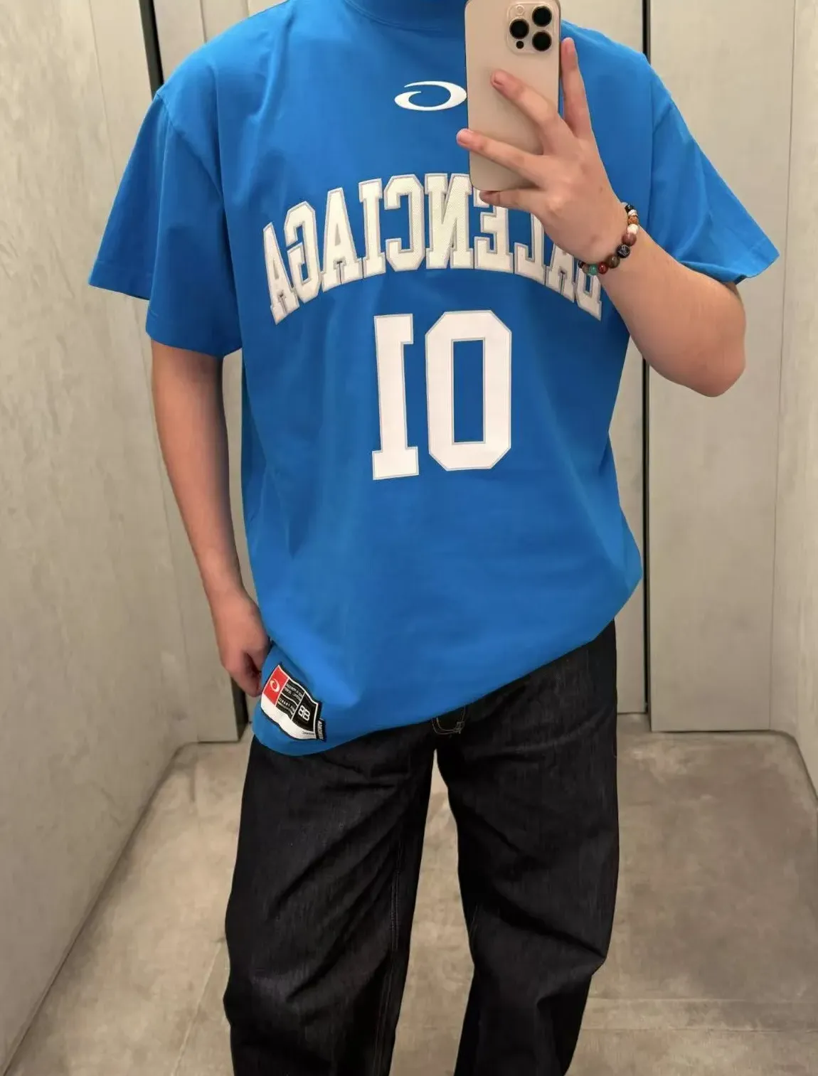 BALENCIAGA Men's Tbilisi T-Shirt Oversized 