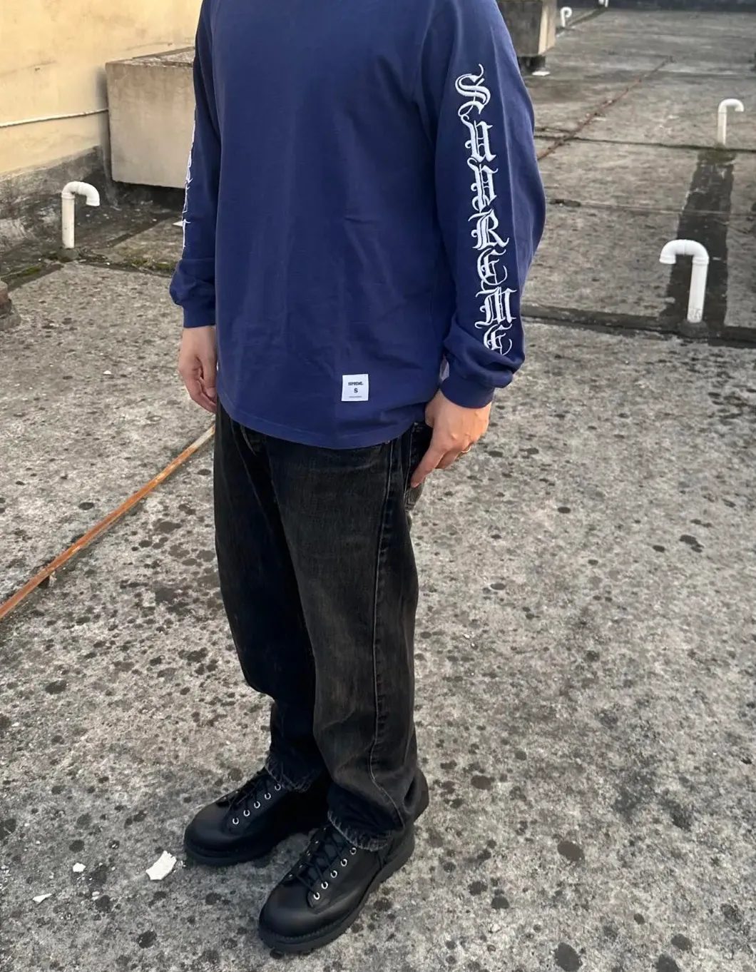 Supreme Old English L/S Top Supreme Old English L/S Top