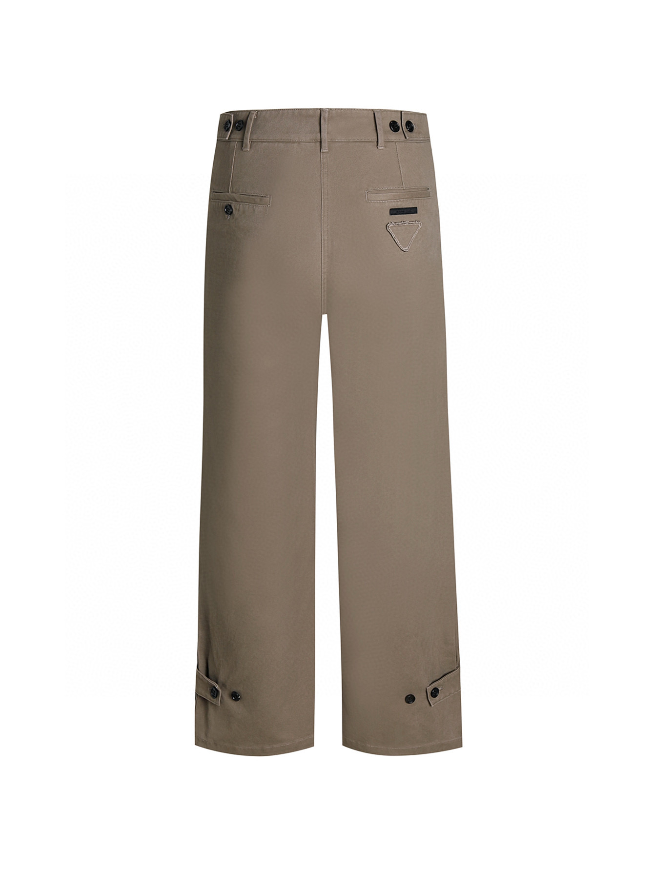 PRADA Wide leg chino pants (P261J-17CB-F0572-S-OOO）