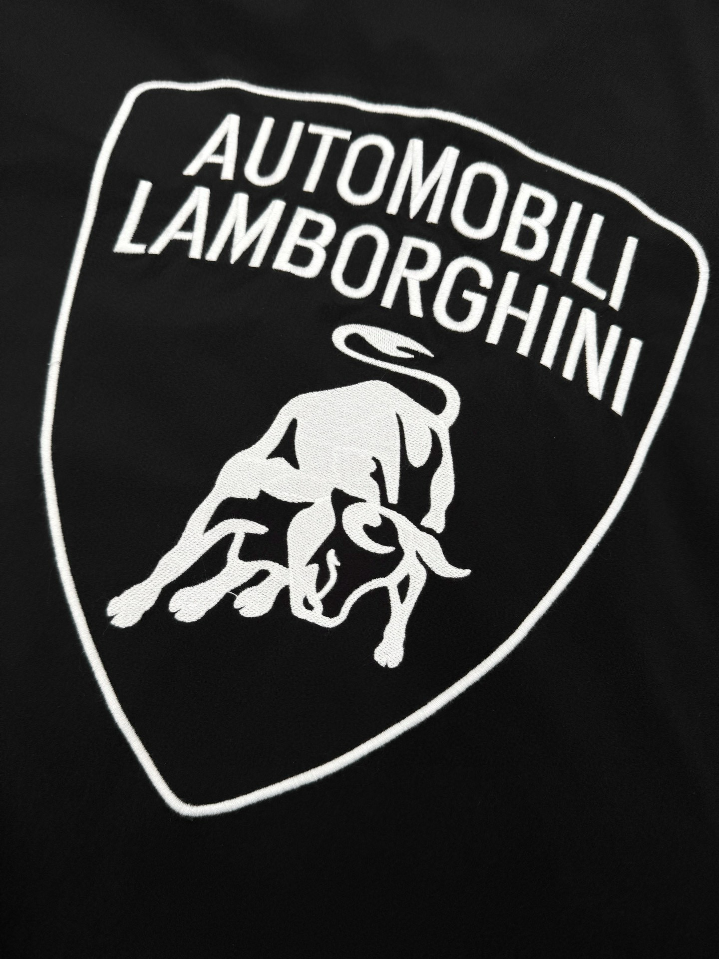 BALENCIAGA Automobili Lamborghini Men's Tracksuit Jacket "Black" (839108TRO311000）