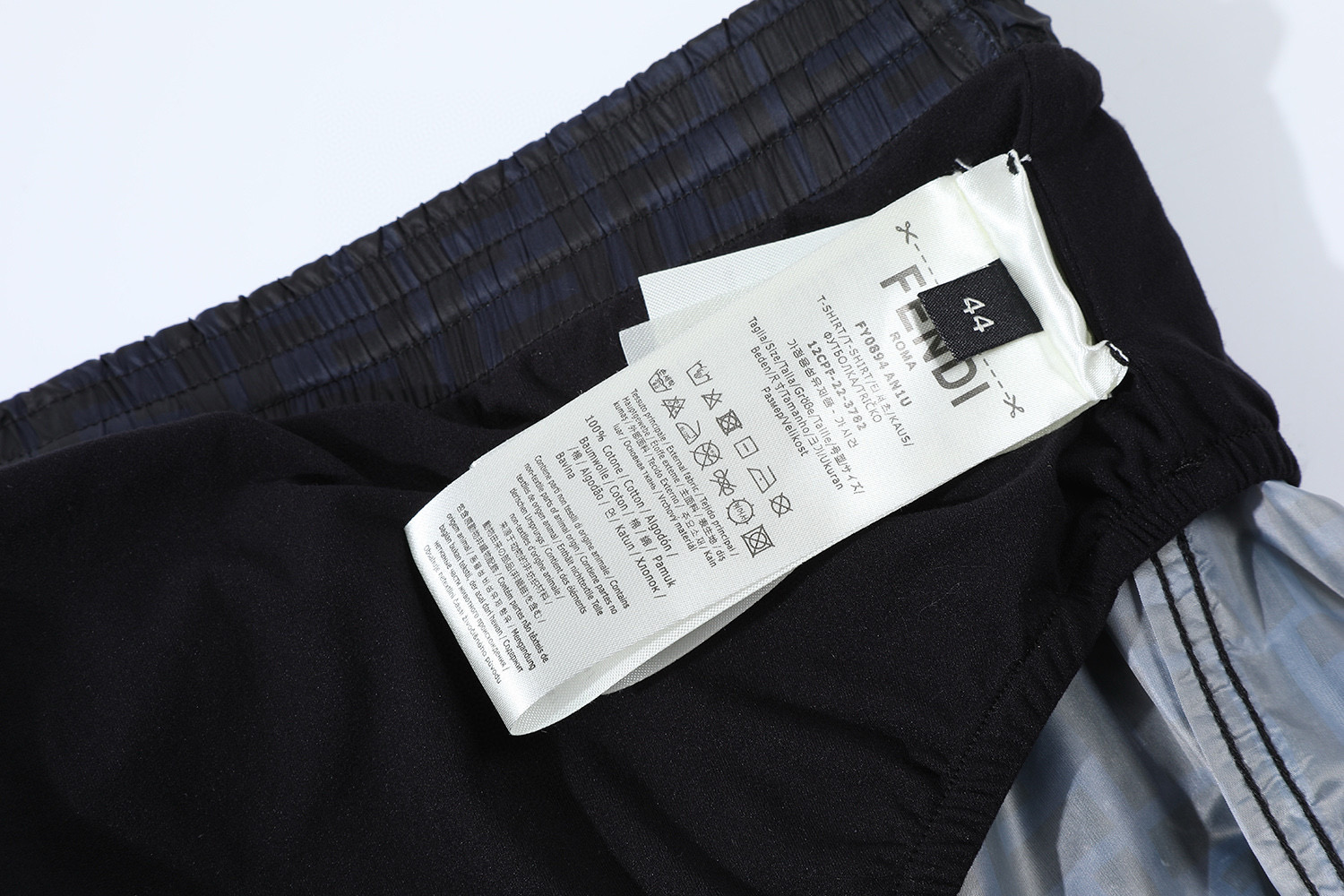 FENDI Swim Shorts Technical fabric Blue（FXB077A79FF1-OLZ）