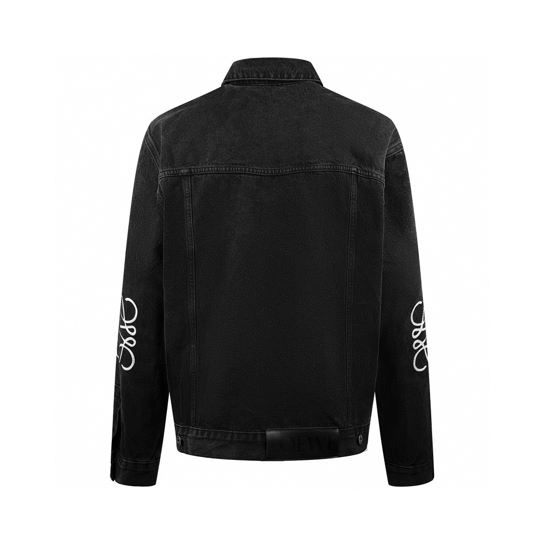 LOEWE Anagram Jacket 'Black' (H526Y50W18-1100）