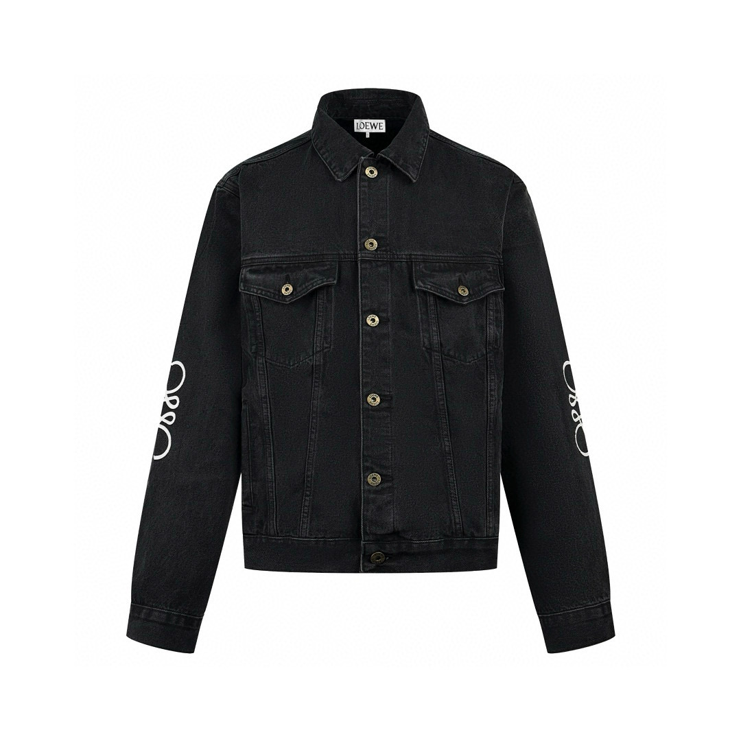 LOEWE Anagram Jacket 'Black' (H526Y50W18-1100）
