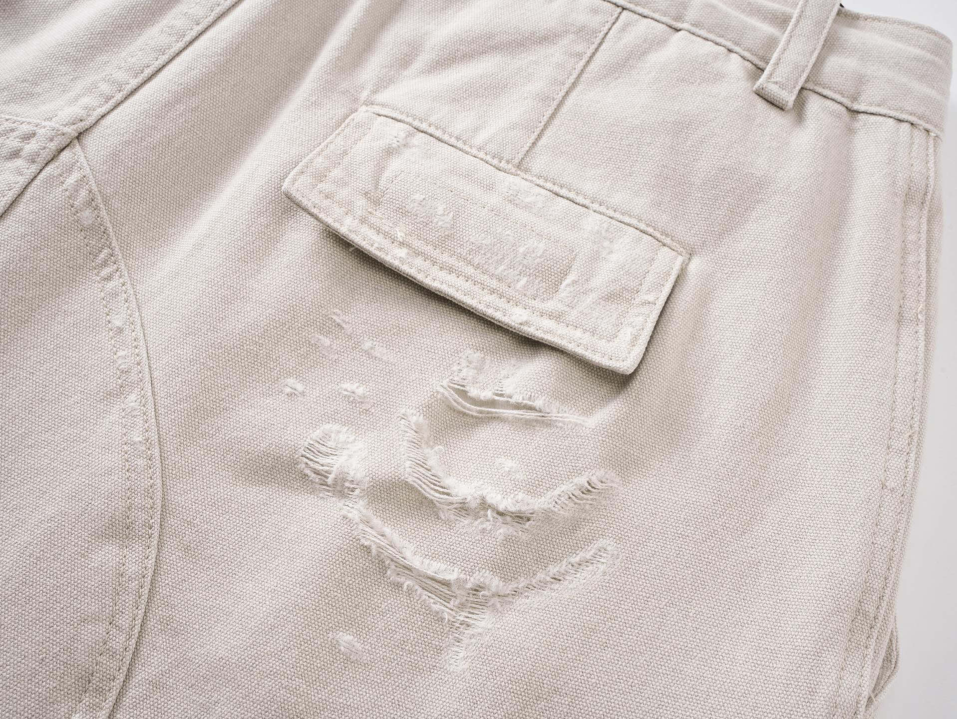 BALENCIAGA Men's Workwear Pants "Light Grey"（838820TRP151400）