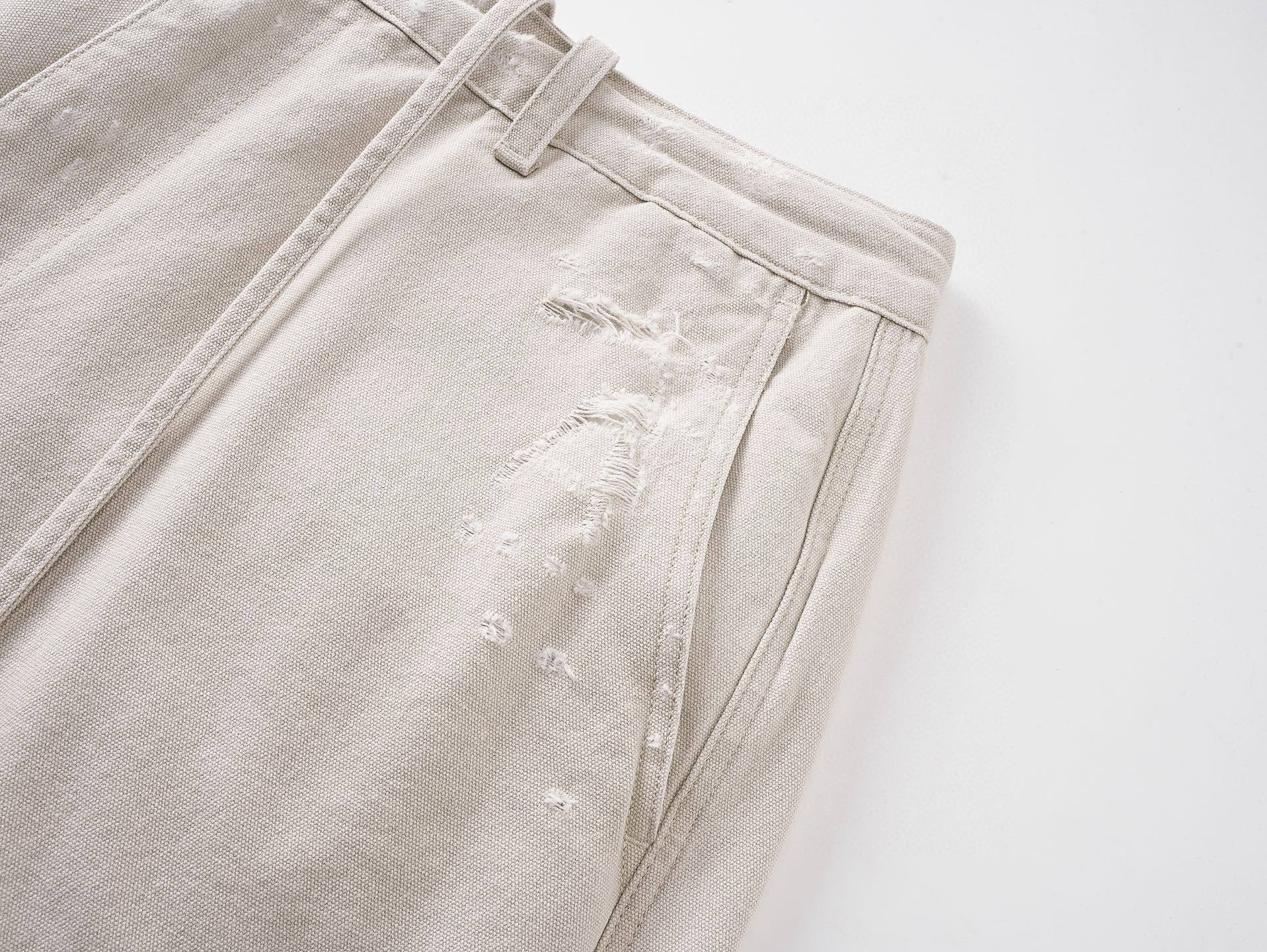 BALENCIAGA Men's Workwear Pants "Light Grey"（838820TRP151400）