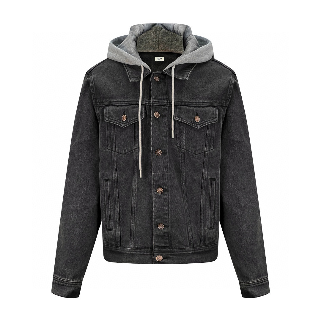 CELINE Trucker jacket / Union wash denim（2Q858930F-07UW）