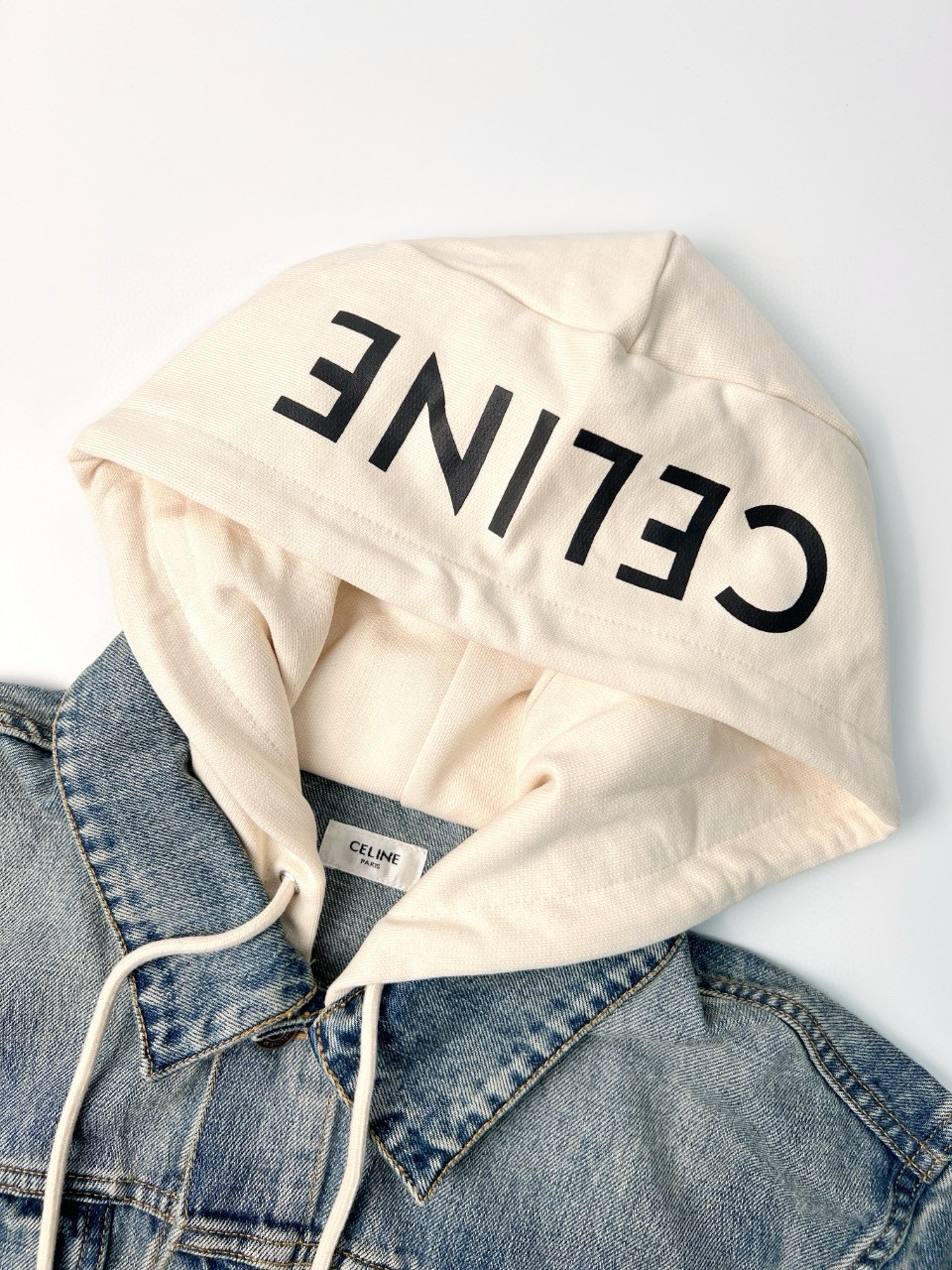 CELINE Trucker jacket / Union wash denim（2Q858930F-07UW）