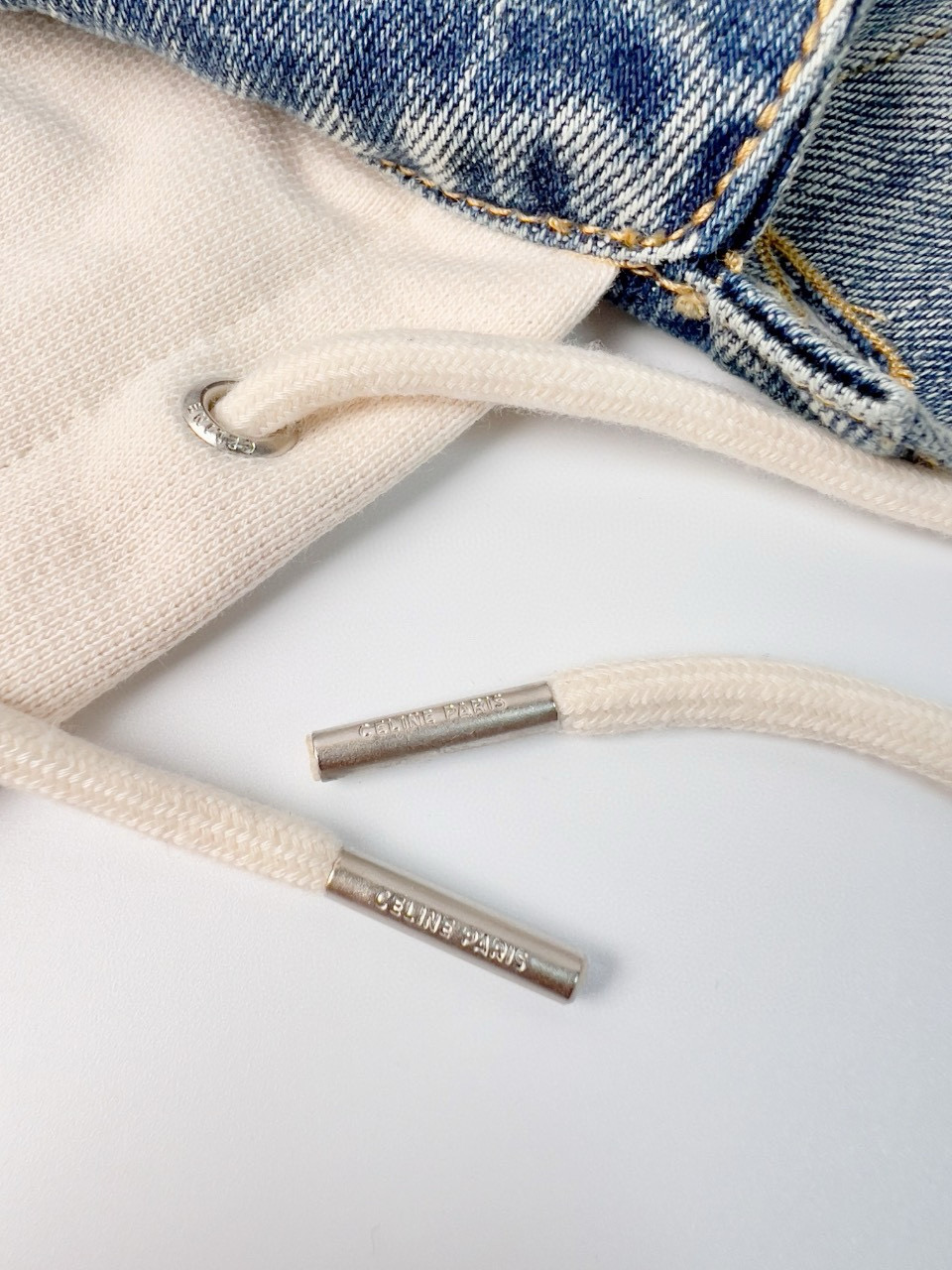 CELINE Trucker jacket / Union wash denim（2Q858930F-07UW）