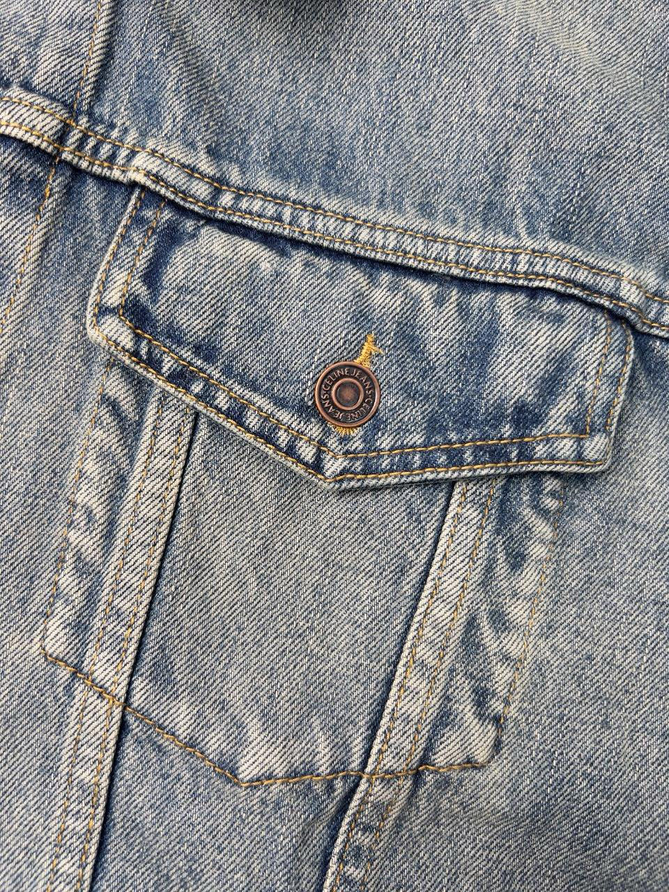 CELINE Trucker jacket / Union wash denim（2Q858930F-07UW）