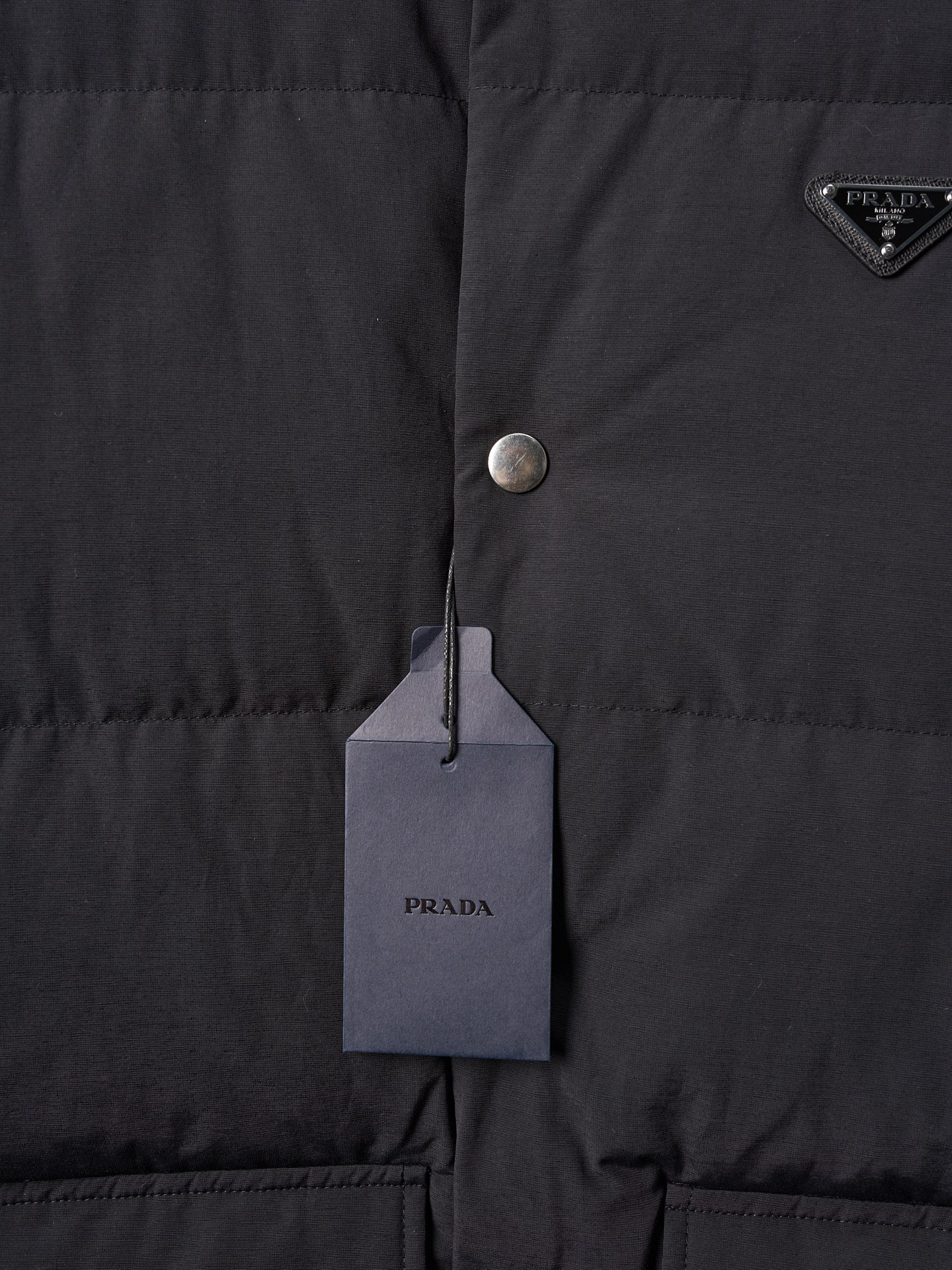 PRADA technical fabric down jacket (292286-13GP-F0594-S-OOO）