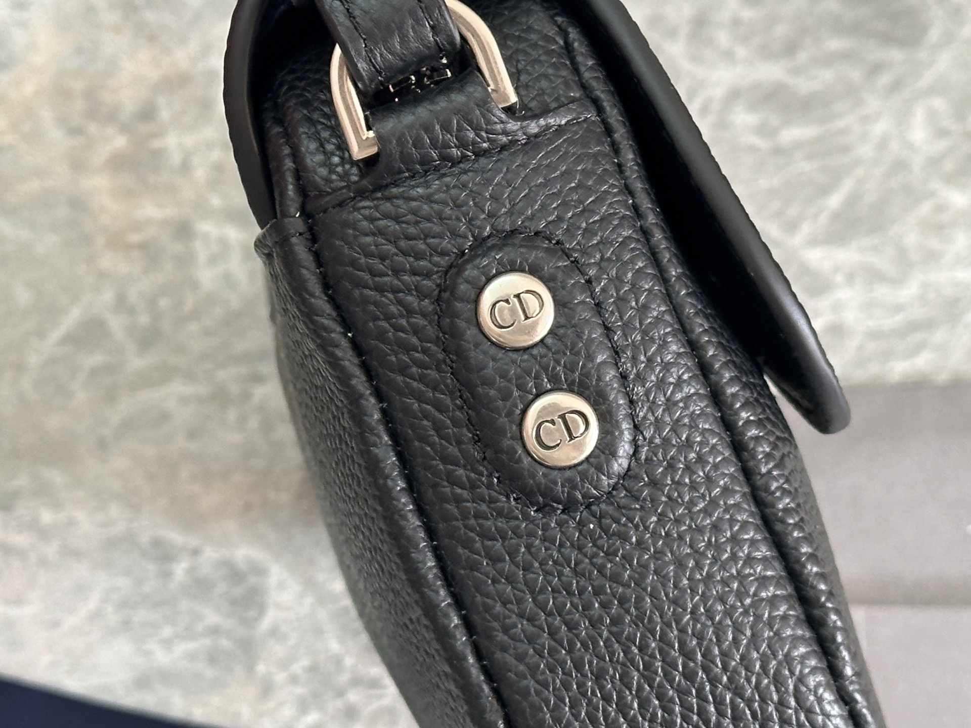 Dior Mini Saddle Bag 'Black'（2ADCA543KEN-H00N）