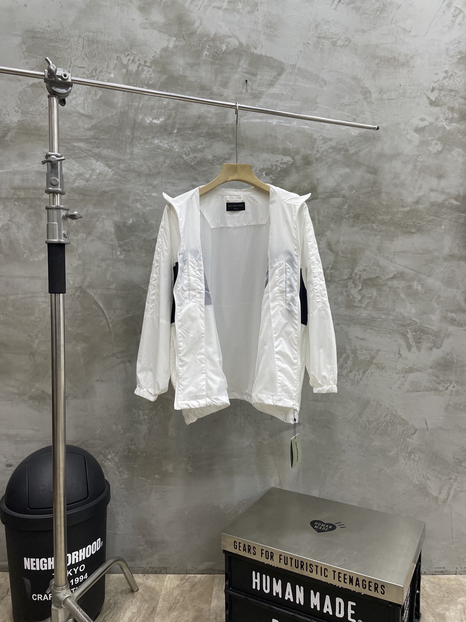 Balenciaga Zip-Up Jacket  (725302TPO061000）